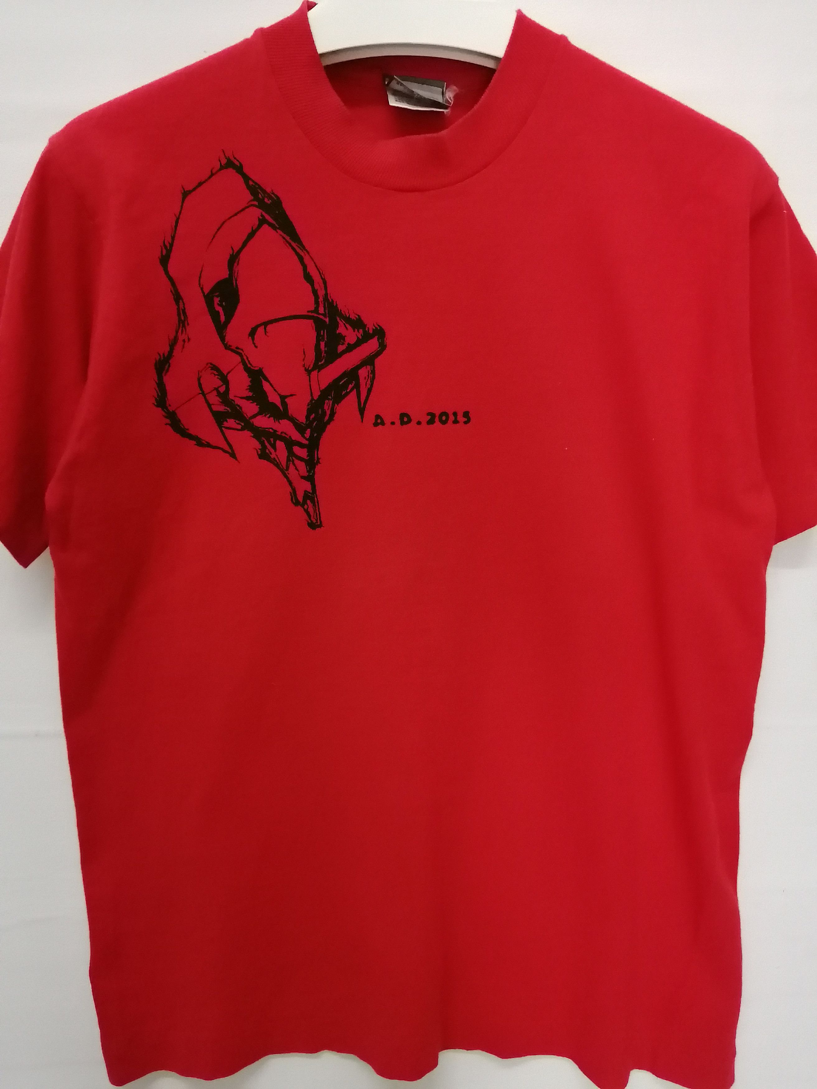 Anime Vintage EVANGELION A.D.2015 Tshirt Size US M / EU 48-50 / 2 - 6 Thumbnail
