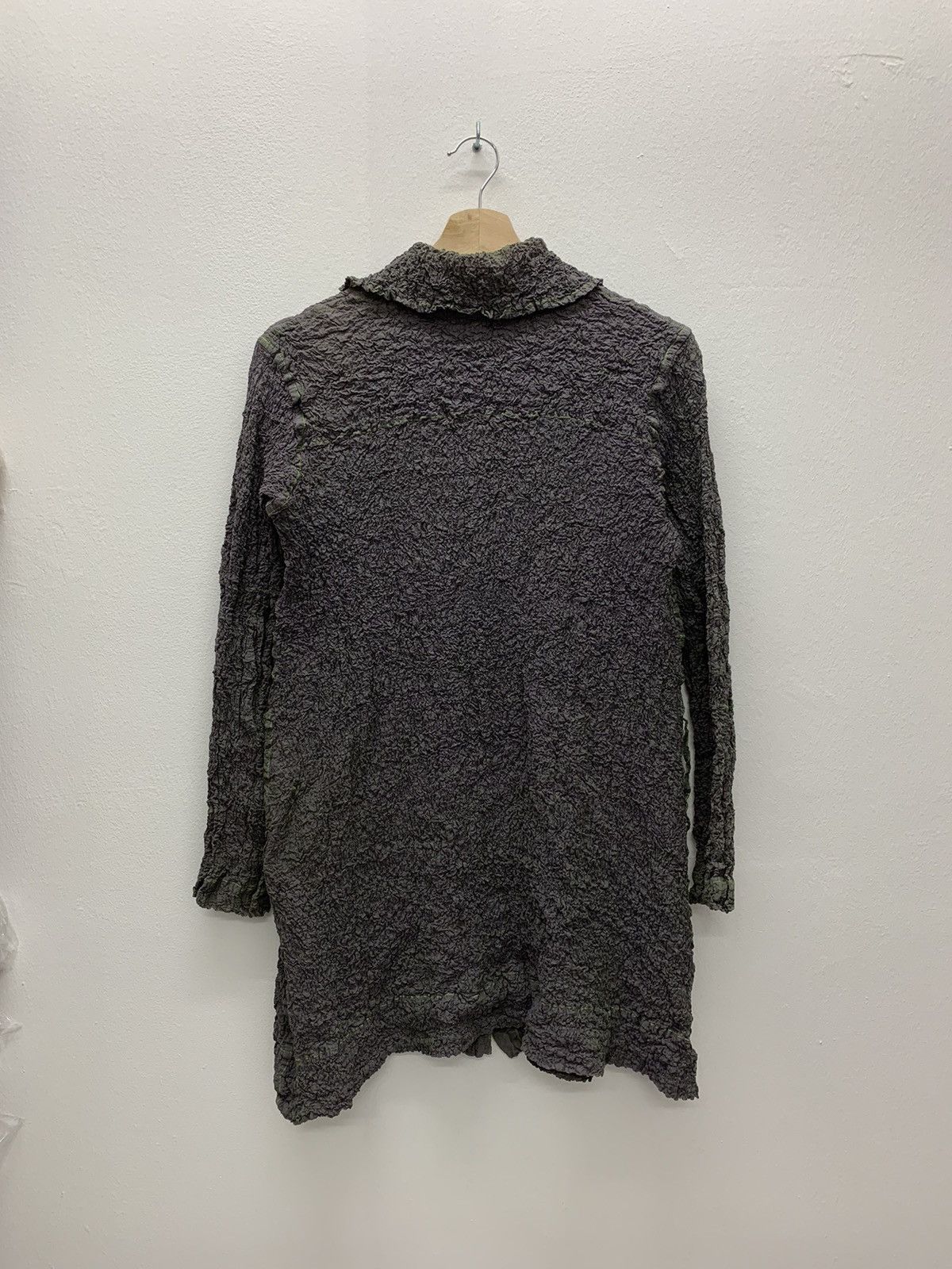 Issey Miyake Issey Miyake Wrinkles Long Cardigan Light Jacket Size US S / EU 44-46 / 1 - 2 Thumbnail