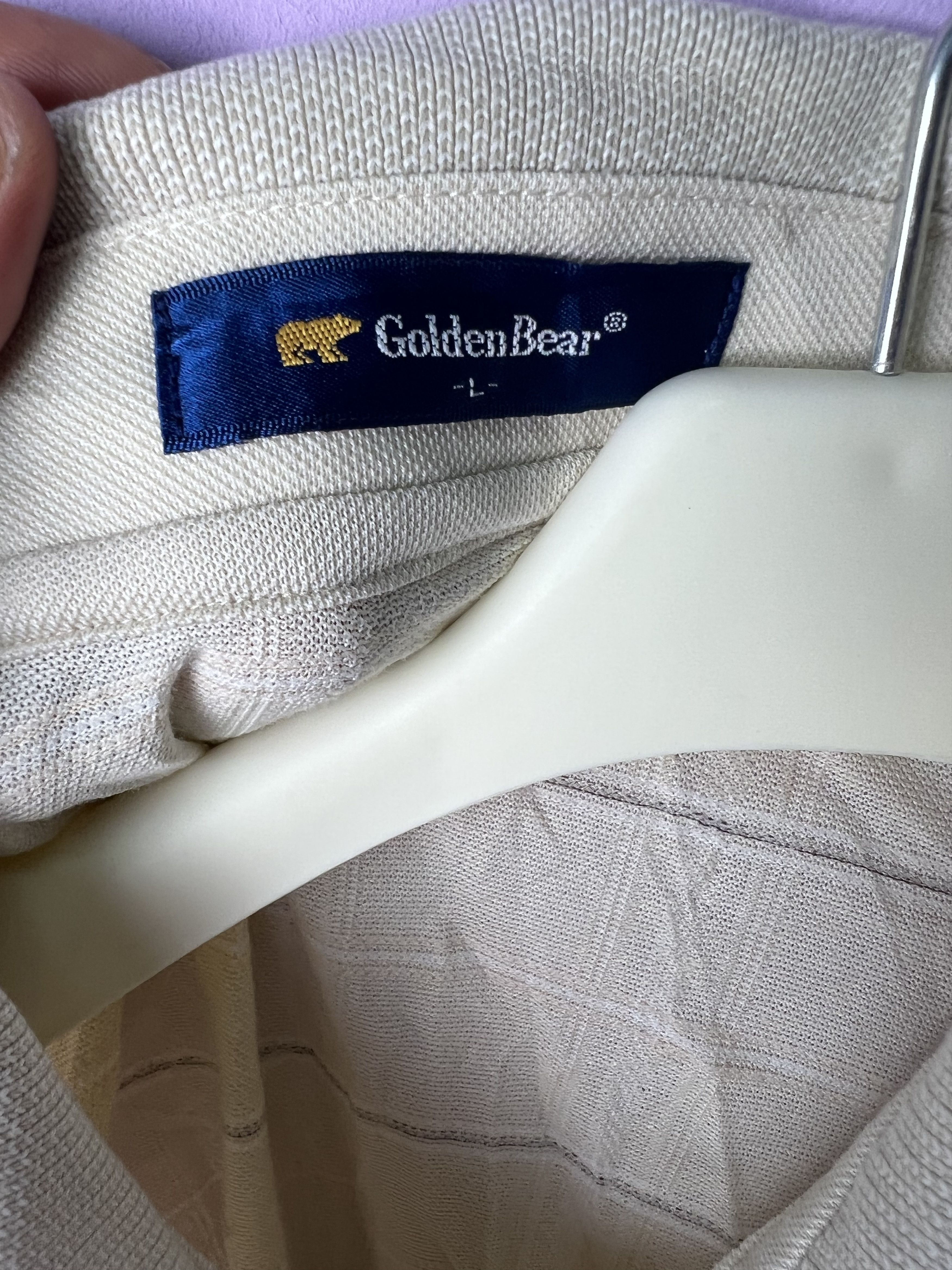 Golden Bear 🔥Vintage Golden Bear Stripe Polo Tees Size US M / EU 48-50 / 2 - 11 Thumbnail
