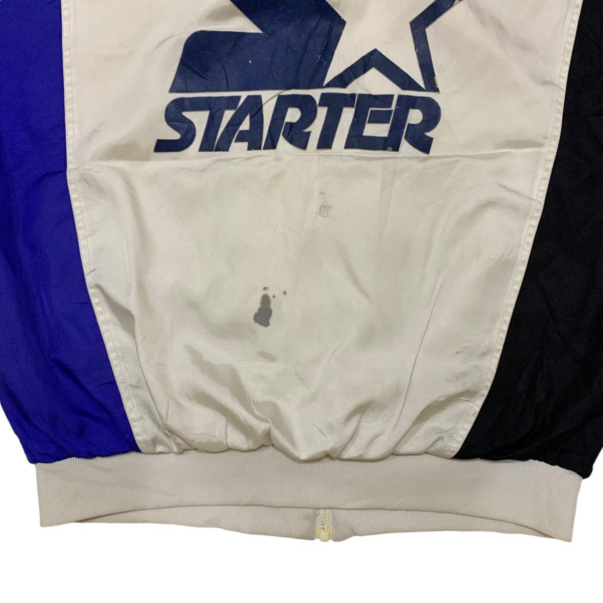 NBA × NHL × Starter Vintage Starter Big Logo Windbreaker Jacket Size US L / EU 52-54 / 3 - 9 Thumbnail