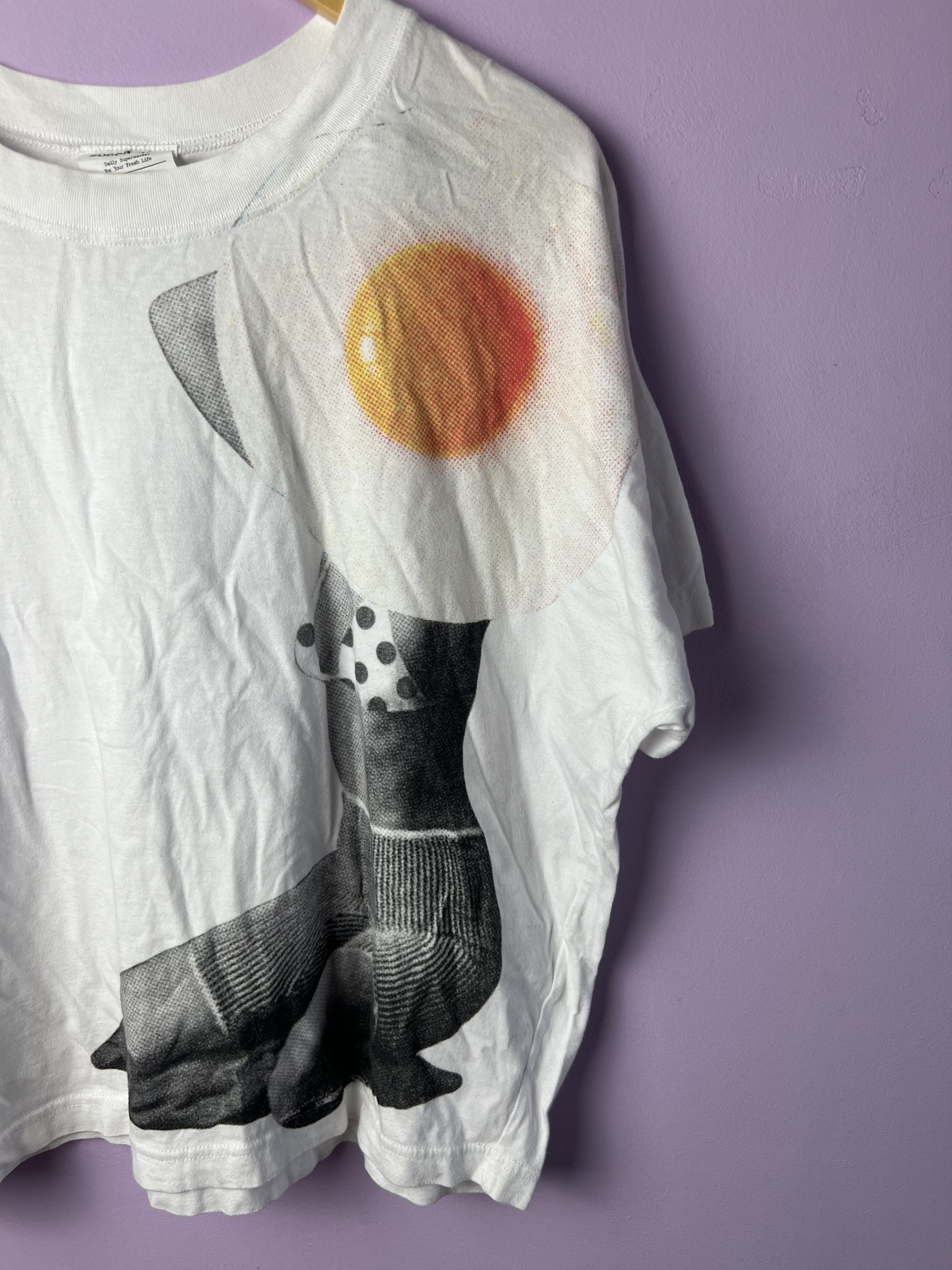CABANE de ZUCCa 🔥Zucca Dayz Egg Bikini Cropped Tees Size US XL / EU 56 / 4 - 4 Thumbnail