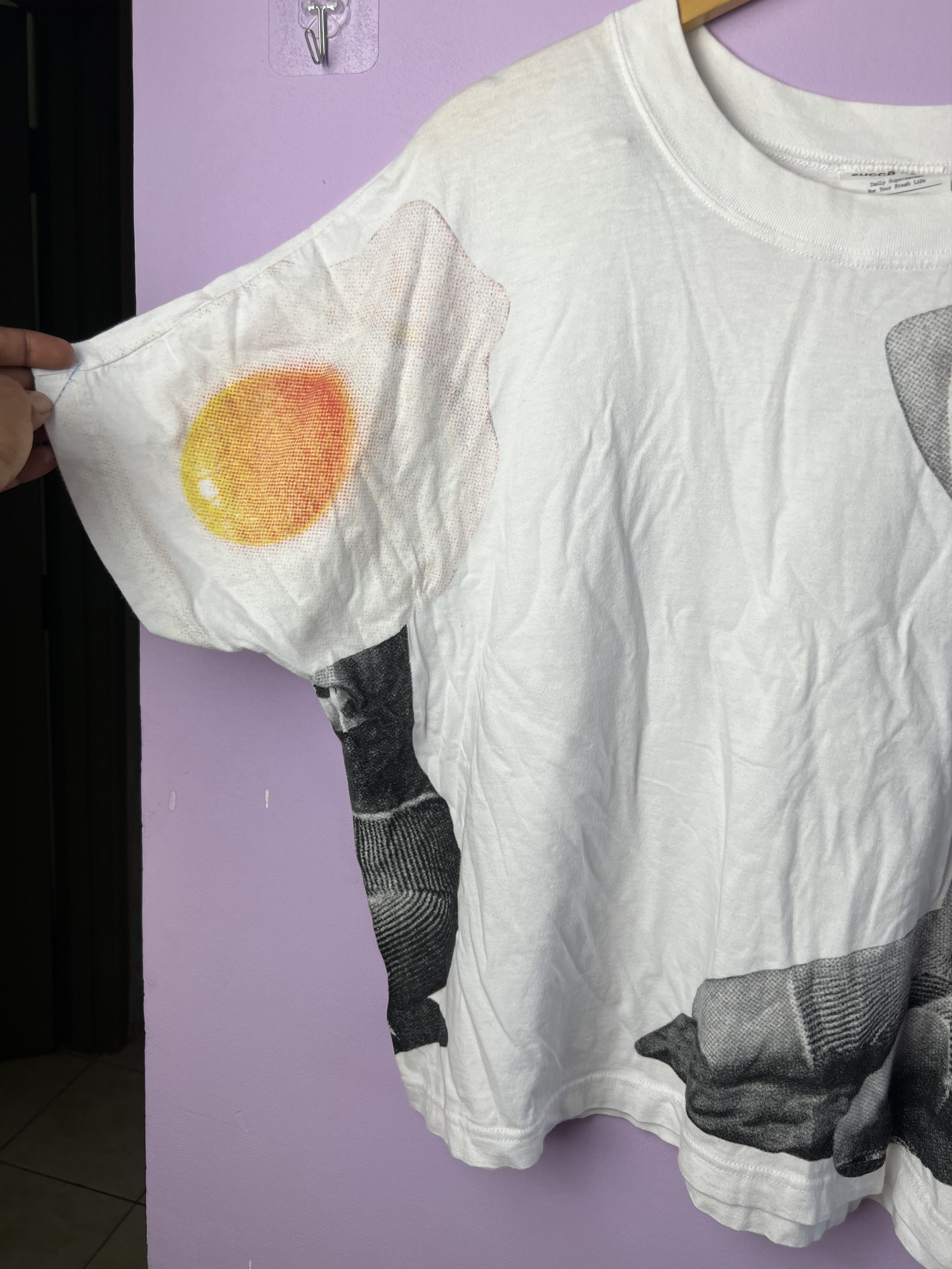 CABANE de ZUCCa 🔥Zucca Dayz Egg Bikini Cropped Tees Size US XL / EU 56 / 4 - 5 Thumbnail