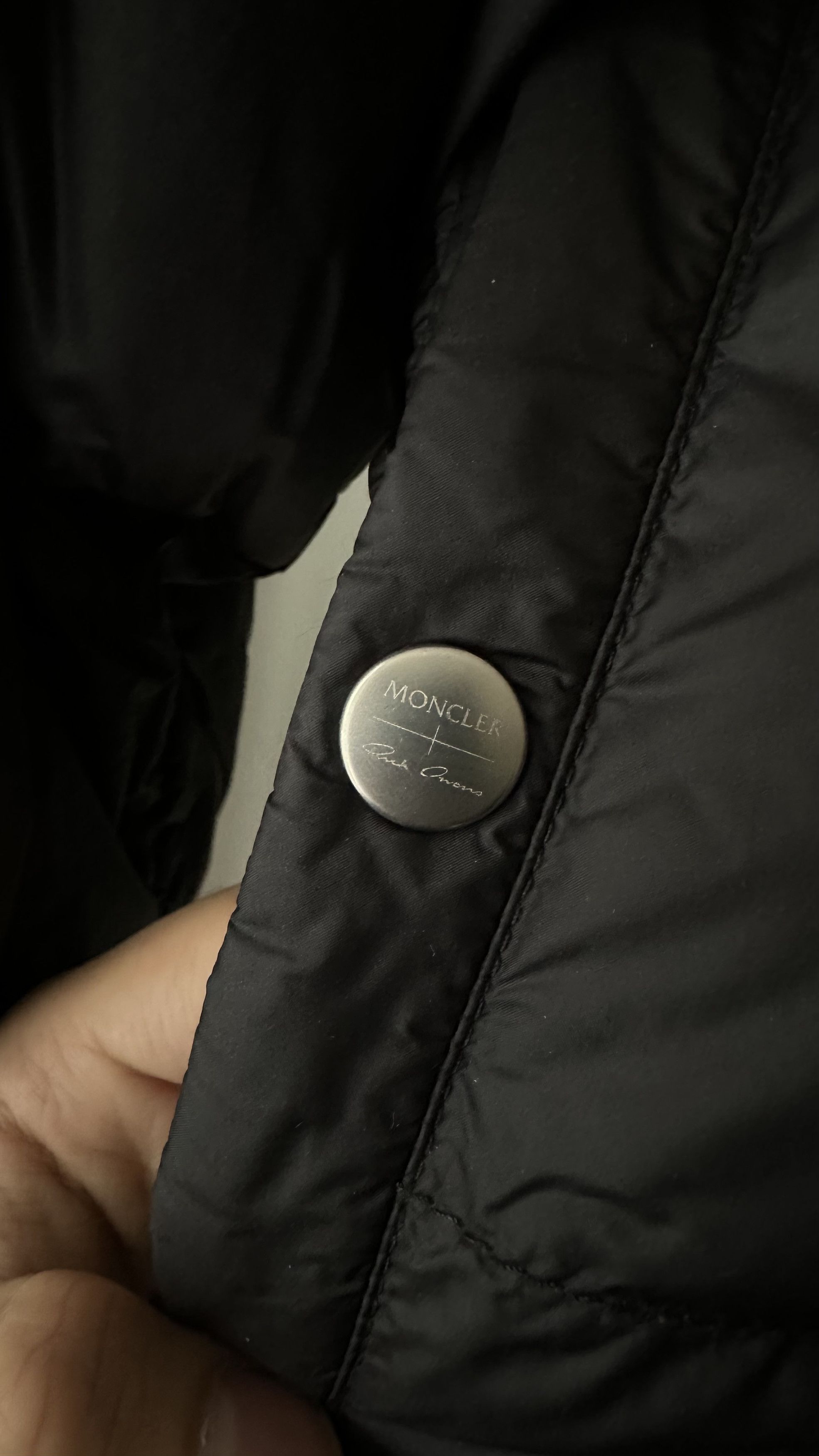 Moncler × Rick Owens Shearling Coyote Coat Size US M / EU 48-50 / 2 - 4 Thumbnail