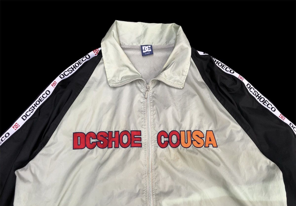 DC Vintage 90's Spellout DC Shoes USA Full Zip Up Light Jacket Size US XL / EU 56 / 4 - 2 Thumbnail