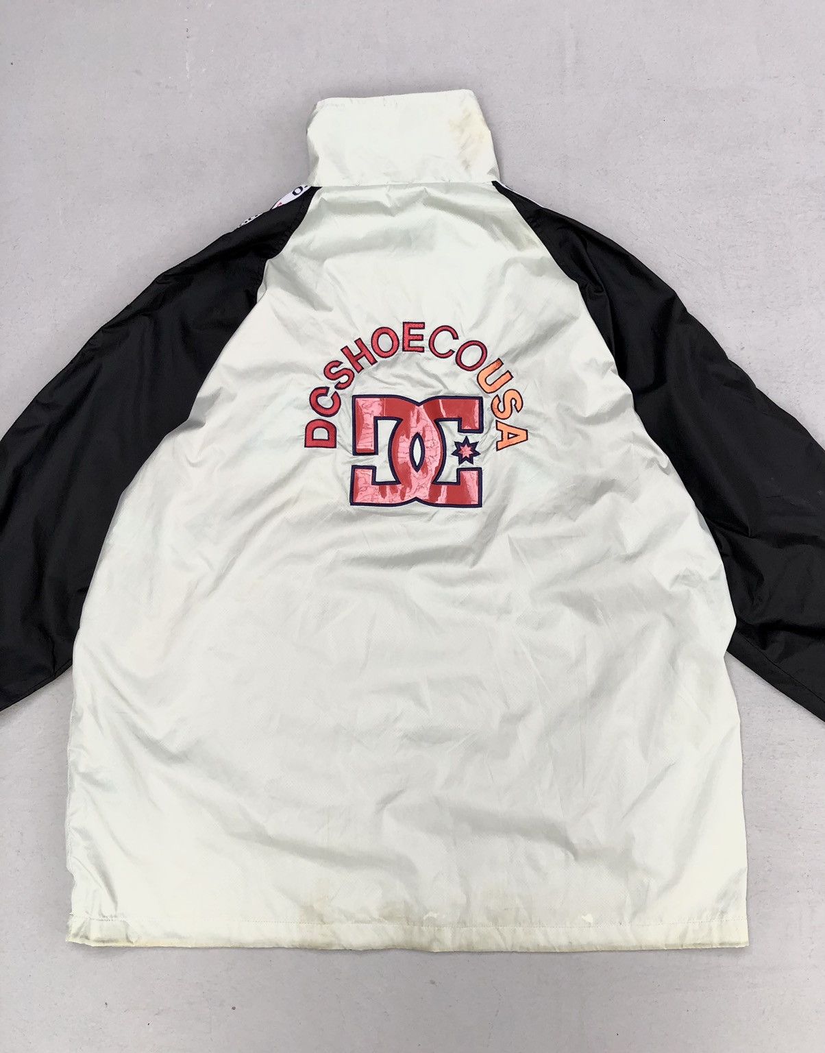 DC Vintage 90's Spellout DC Shoes USA Full Zip Up Light Jacket Size US XL / EU 56 / 4 - 9 Thumbnail
