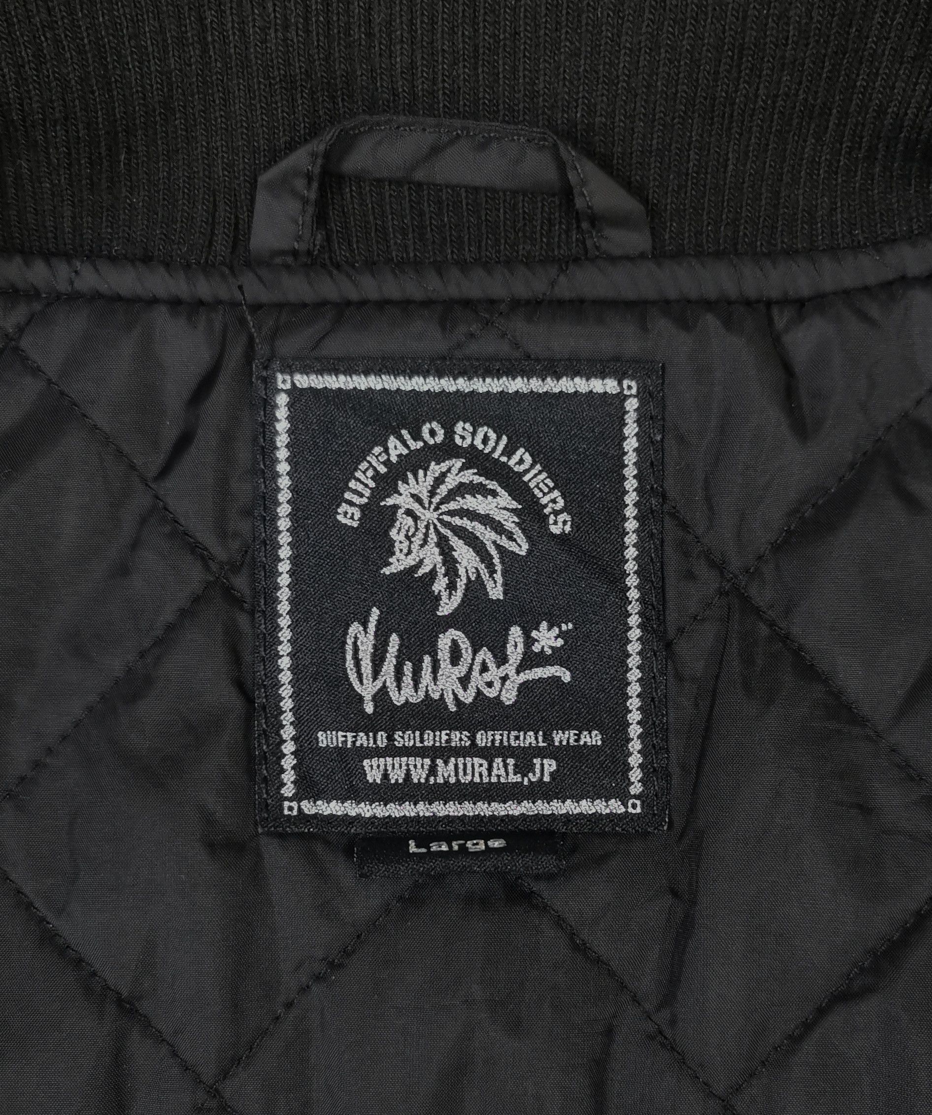 Bob Marley Buffalo Soldiers Inspired Bob Marley Wool Varsity Jacket Size US M / EU 48-50 / 2 - 13 Thumbnail