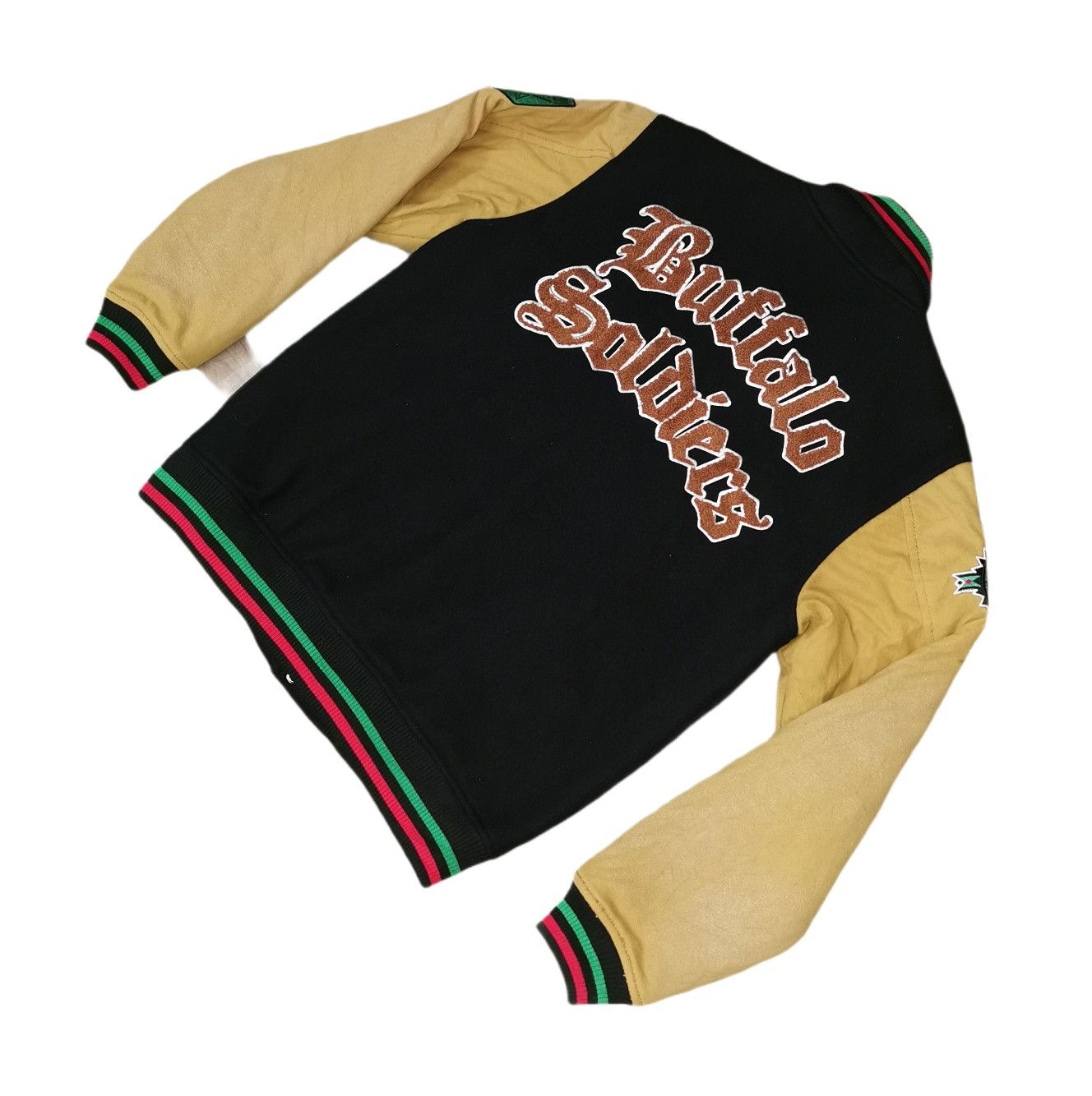 Bob Marley Buffalo Soldiers Inspired Bob Marley Wool Varsity Jacket Size US M / EU 48-50 / 2 - 6 Thumbnail