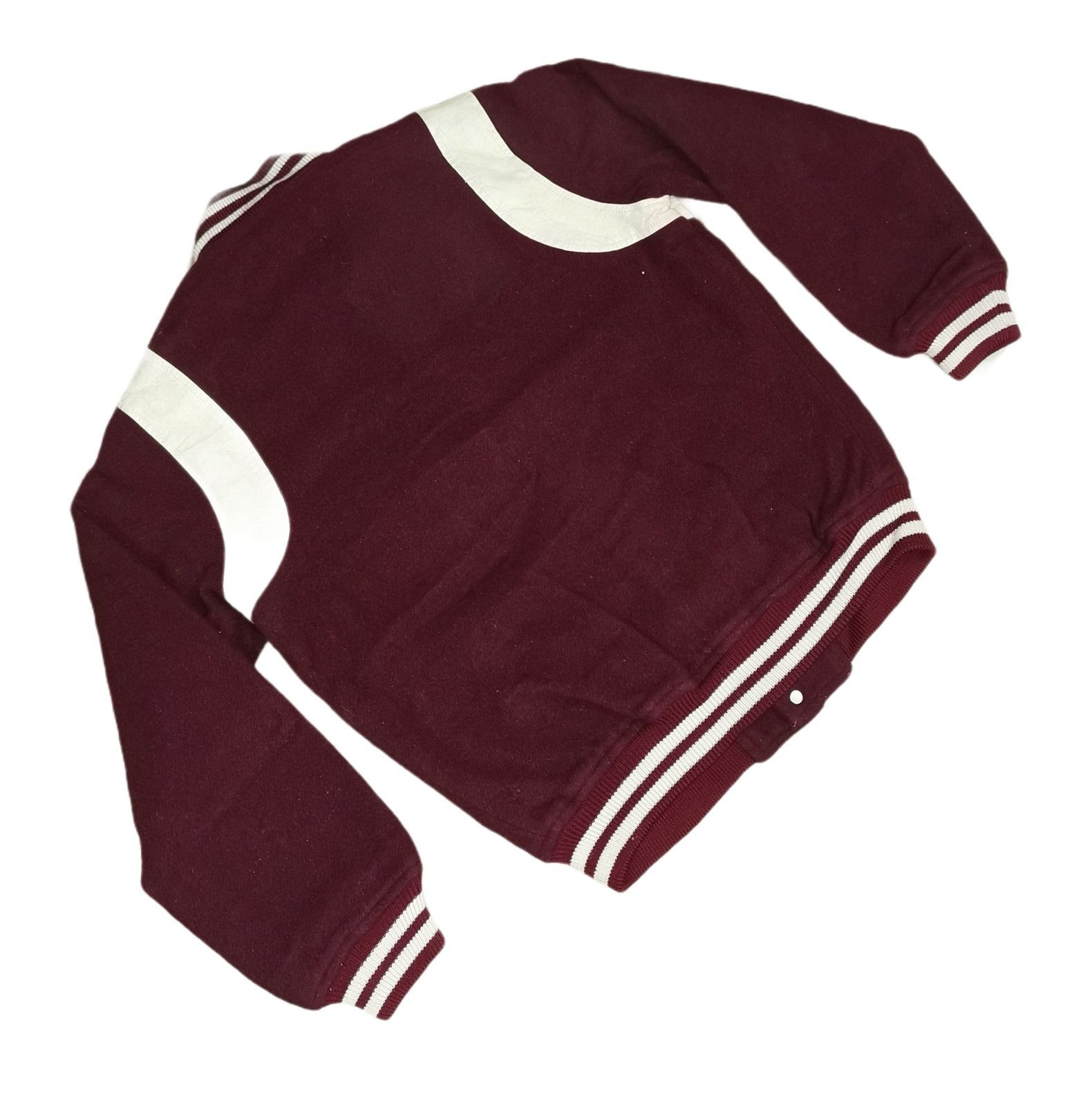 Japanese Brand Campux Wool Teddy Varsity Jacket Size US M / EU 48-50 / 2 - 6 Thumbnail