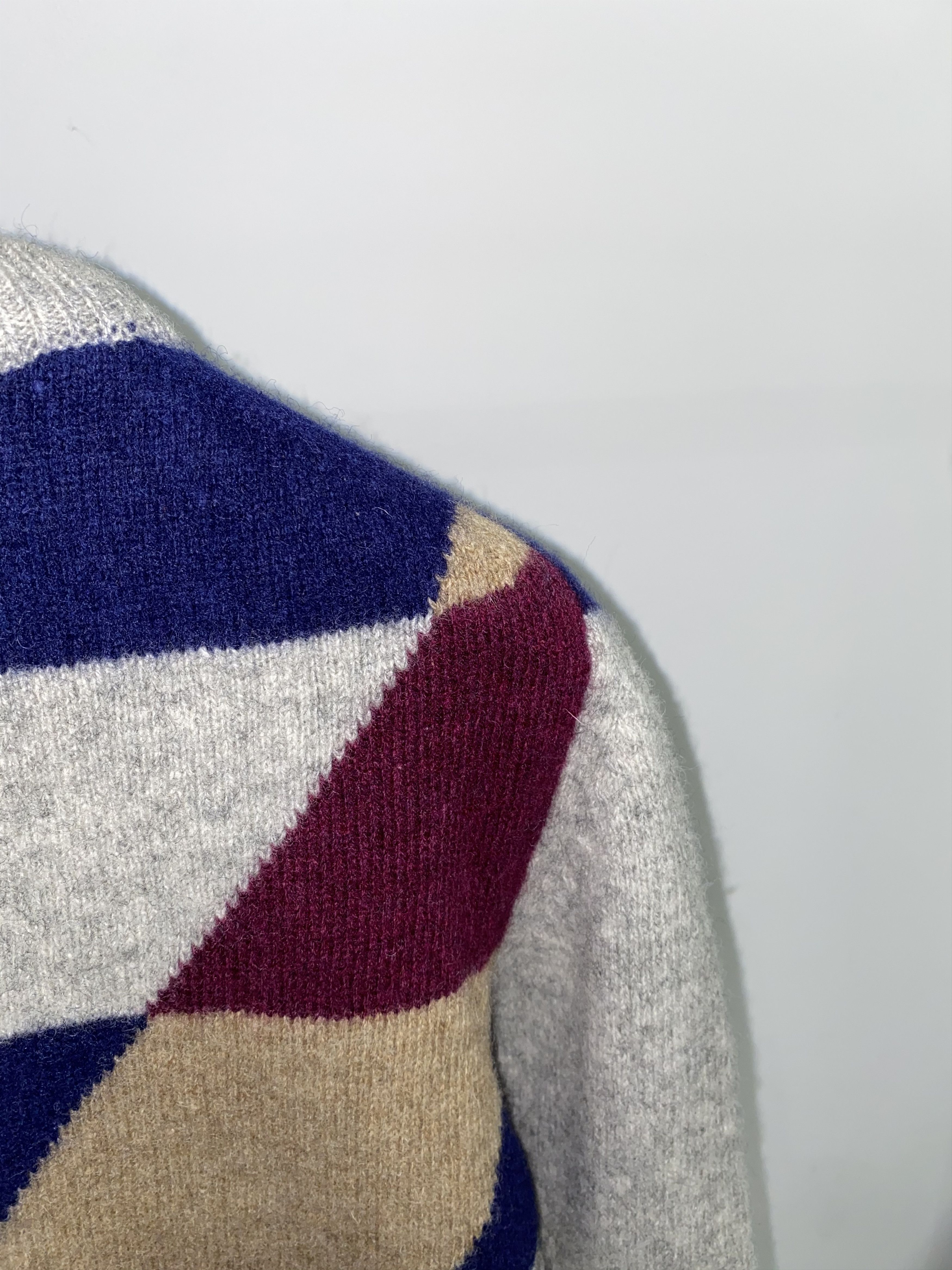 Fred Perry × Raf Simons AW10 Raf Simons X Fred Perry Logo Patch Lana Wool Sweater Size US M / EU 48-50 / 2 - 7 Thumbnail