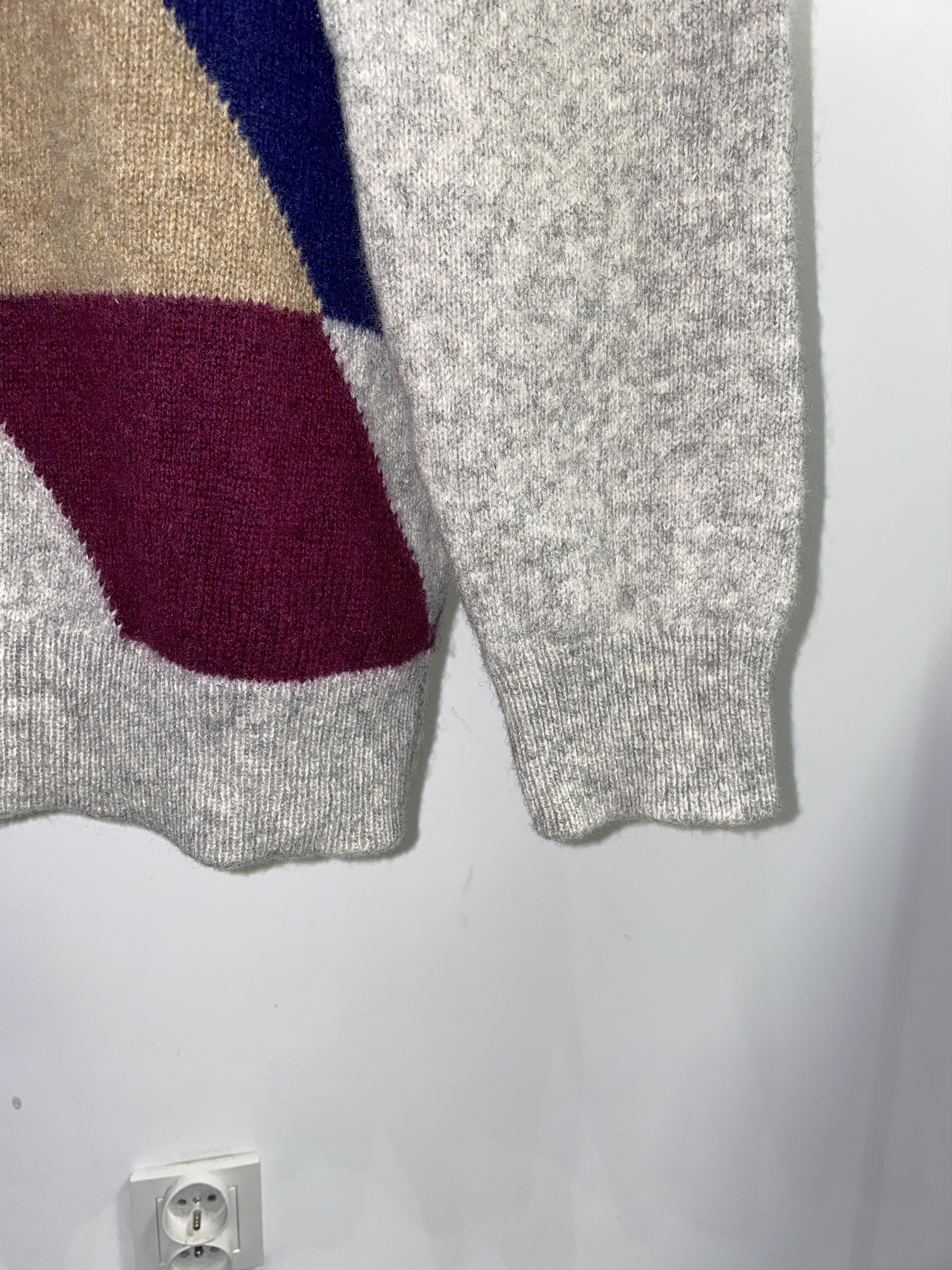 Fred Perry × Raf Simons AW10 Raf Simons X Fred Perry Logo Patch Lana Wool Sweater Size US M / EU 48-50 / 2 - 5 Thumbnail