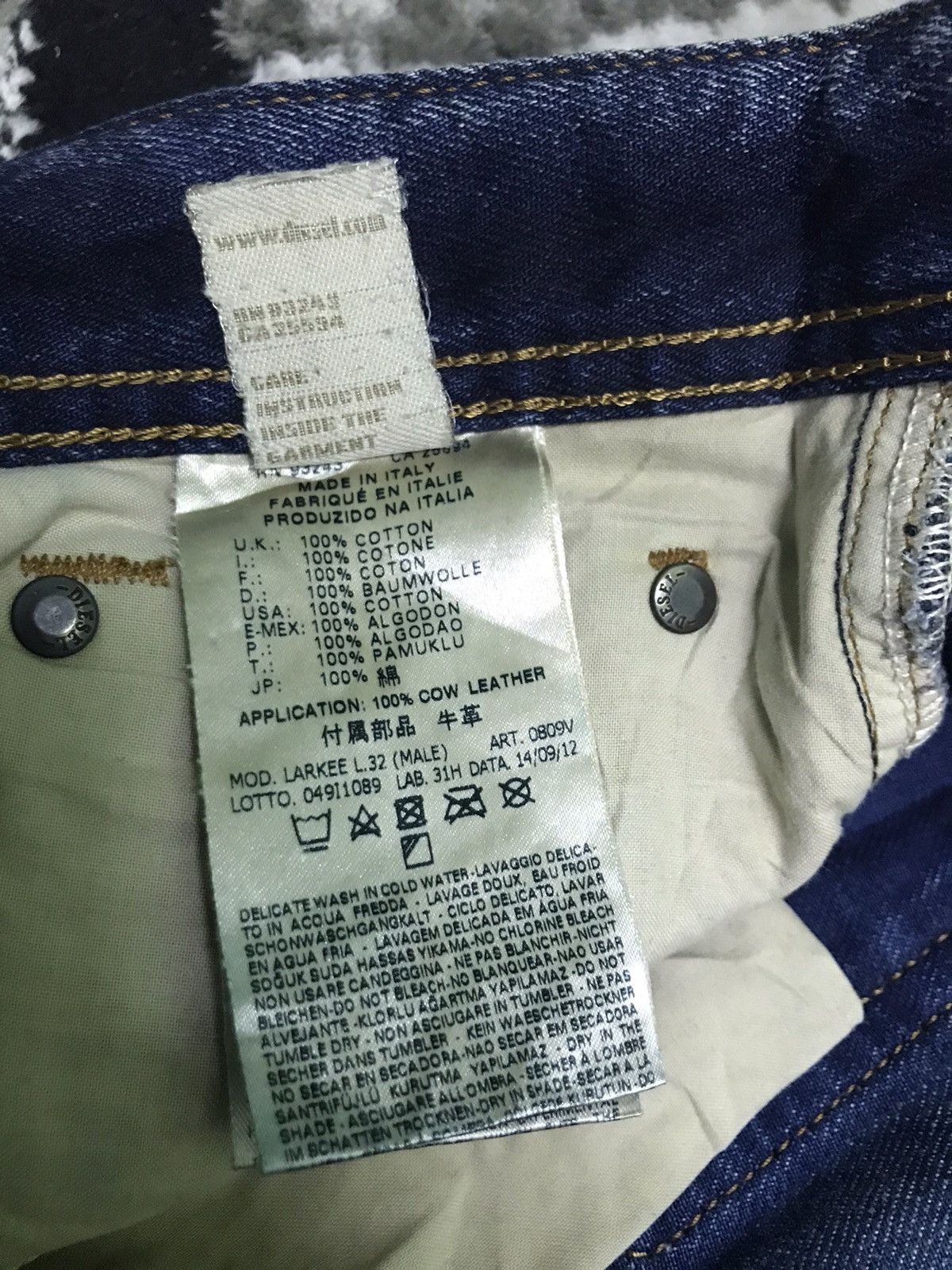 Diesel Diesel distressed denim jeans Size US 34 / EU 50 - 8 Thumbnail