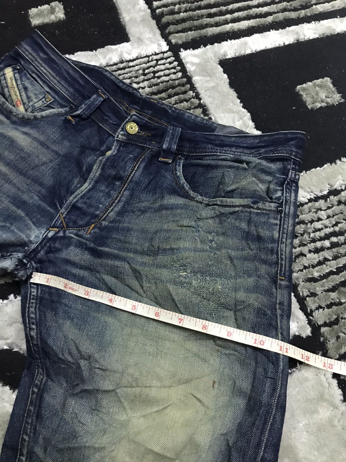 Diesel Diesel distressed denim jeans Size US 34 / EU 50 - 14 Thumbnail