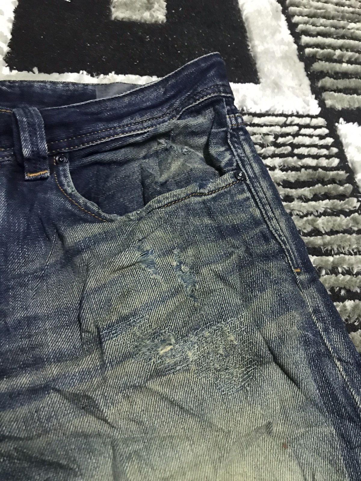 Diesel Diesel distressed denim jeans Size US 34 / EU 50 - 7 Thumbnail