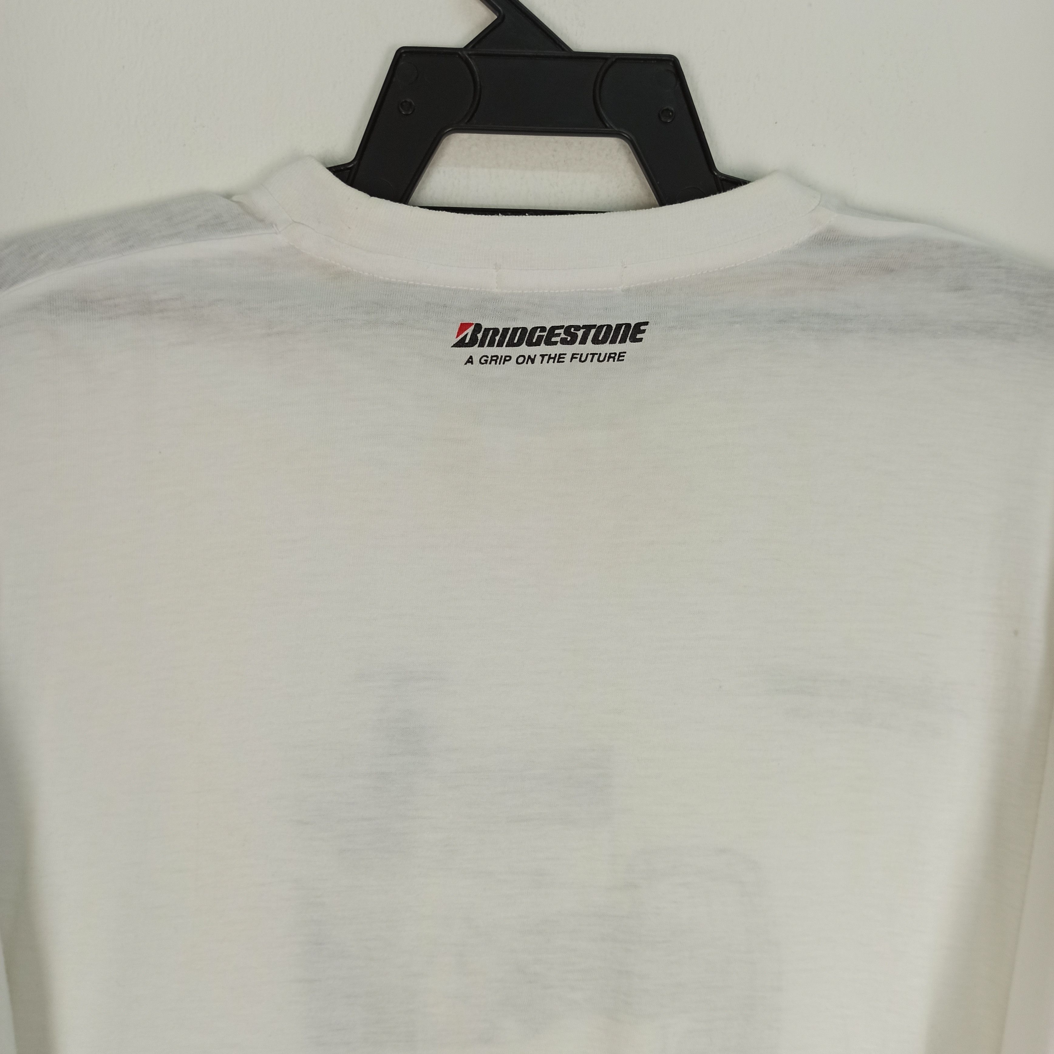 Vintage 🔥Vintage🔥 Bridgestone Potenza Formula One Tshirt Size US L / EU 52-54 / 3 - 6 Thumbnail