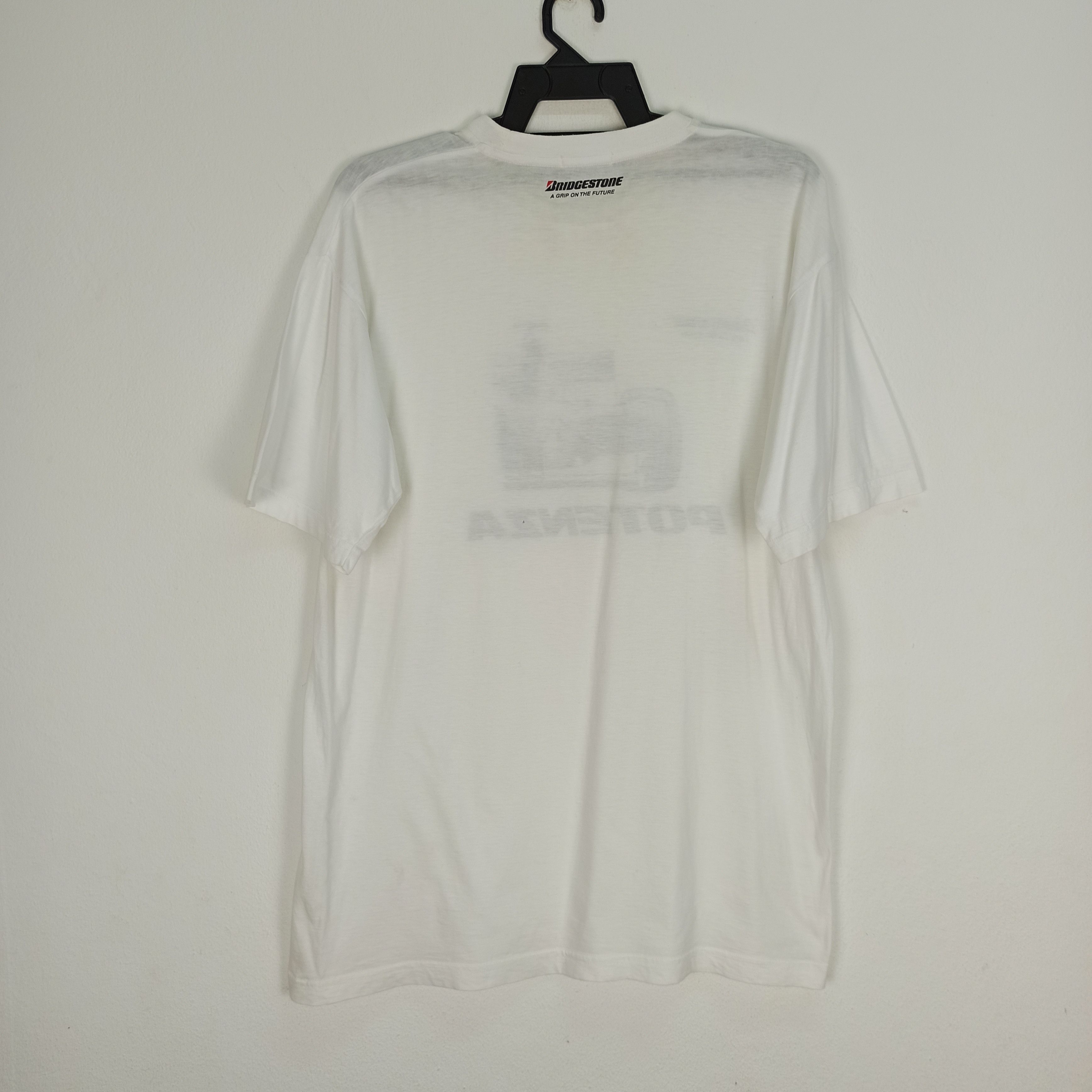 Vintage 🔥Vintage🔥 Bridgestone Potenza Formula One Tshirt Size US L / EU 52-54 / 3 - 5 Thumbnail