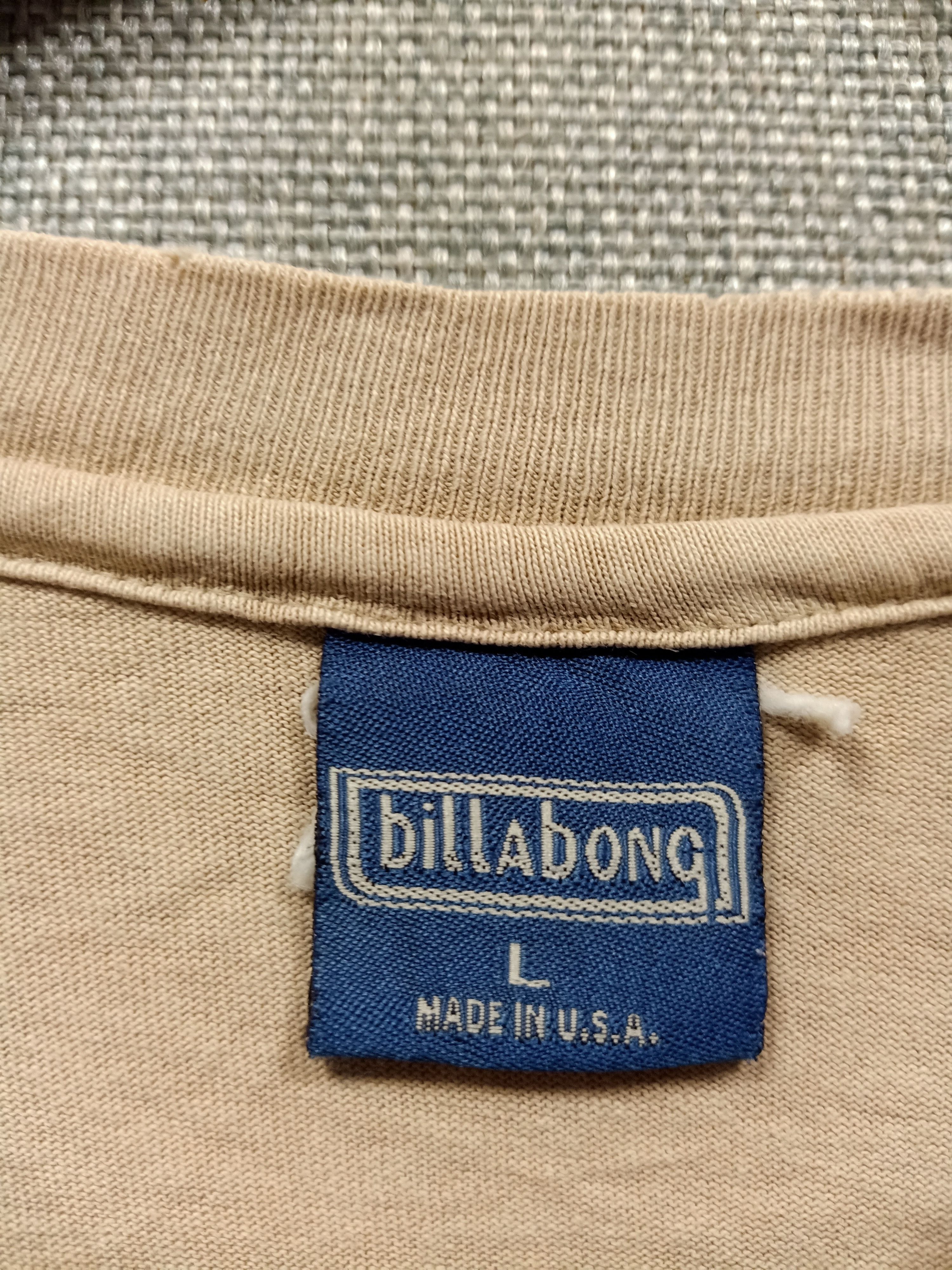 Billabong Vintage 90s t shirt billabong made in usa Size US M / EU 48-50 / 2 - 6 Thumbnail