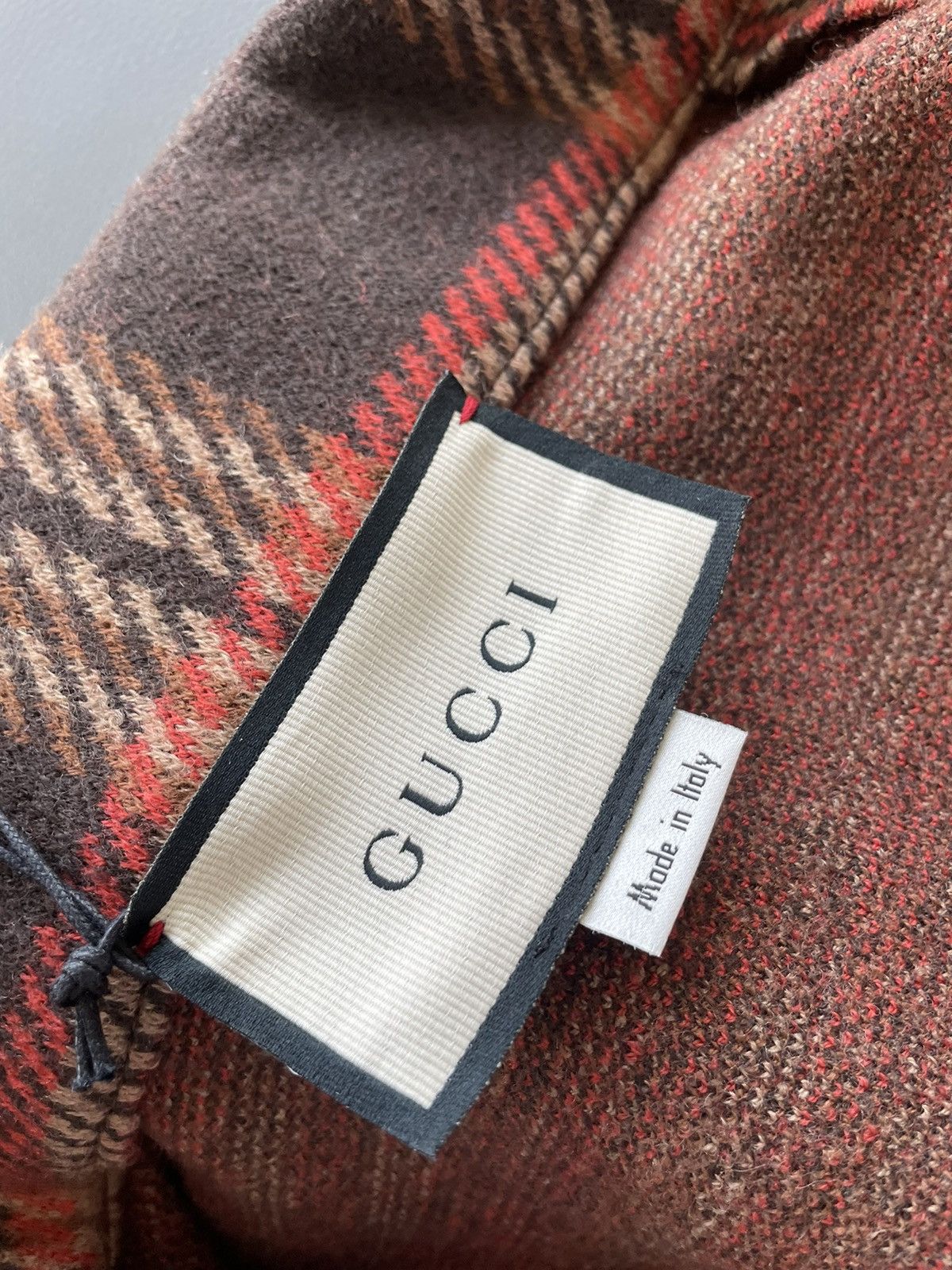 Gucci $4k Super Runway Limited Edition Wool Check Bomber Jacket Size US M / EU 48-50 / 2 - 9 Thumbnail