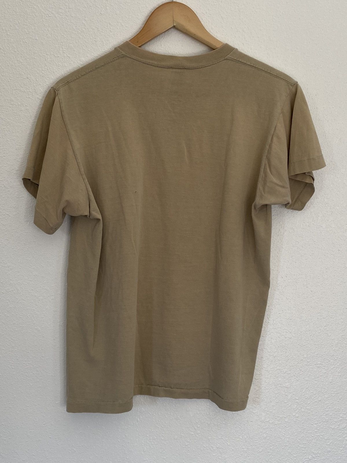 Vintage 80s single stitch Blank pocket t Size US M / EU 48-50 / 2 - 2 Thumbnail