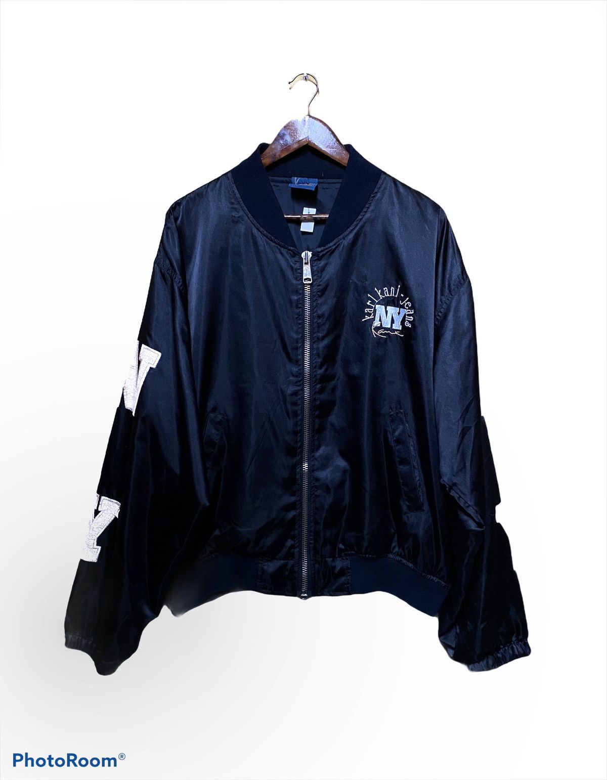 Karl Kani Karl Kani Jeans NY Big Logo Bomber Jacket Size US L / EU 52-54 / 3 - 2 Thumbnail