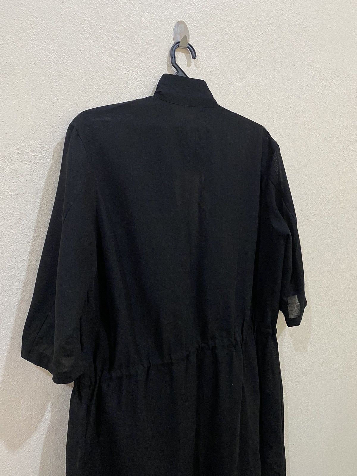Yohji Yamamoto Rare Archieve Yohji Yamamoto Ys Laine Wool Long Jacket Size US L / EU 52-54 / 3 - 10 Thumbnail