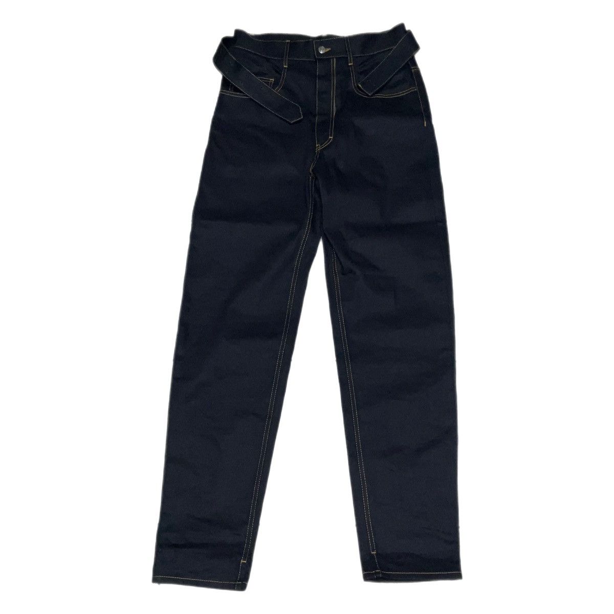 Maison Margiela Maison Margiela Indigo Raw Denim With Denim Belt size 40 Size US 32 / EU 48 - 1 Thumbnail