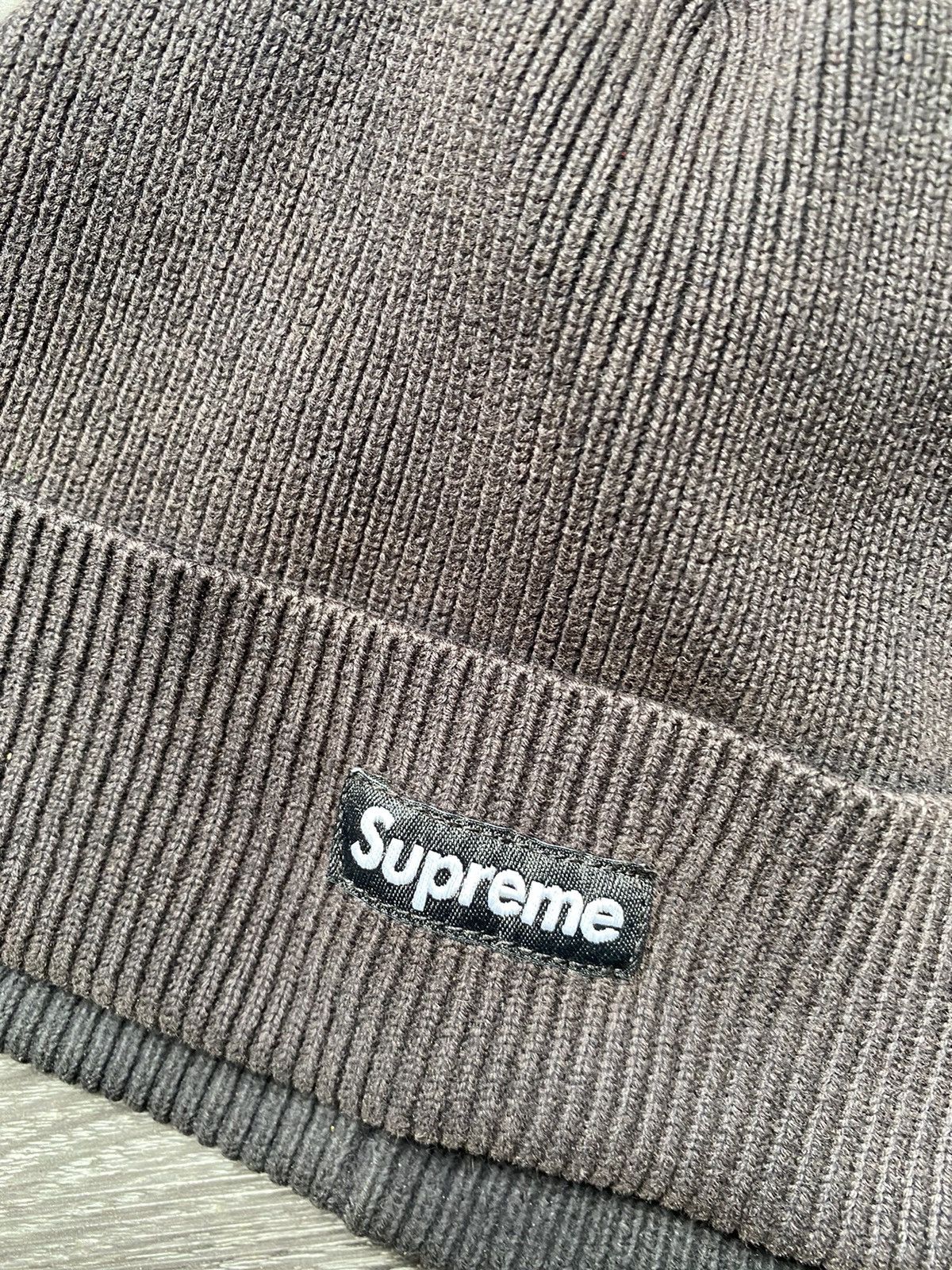 Supreme FW15 Small logo Beanie Size ONE SIZE - 3 Thumbnail