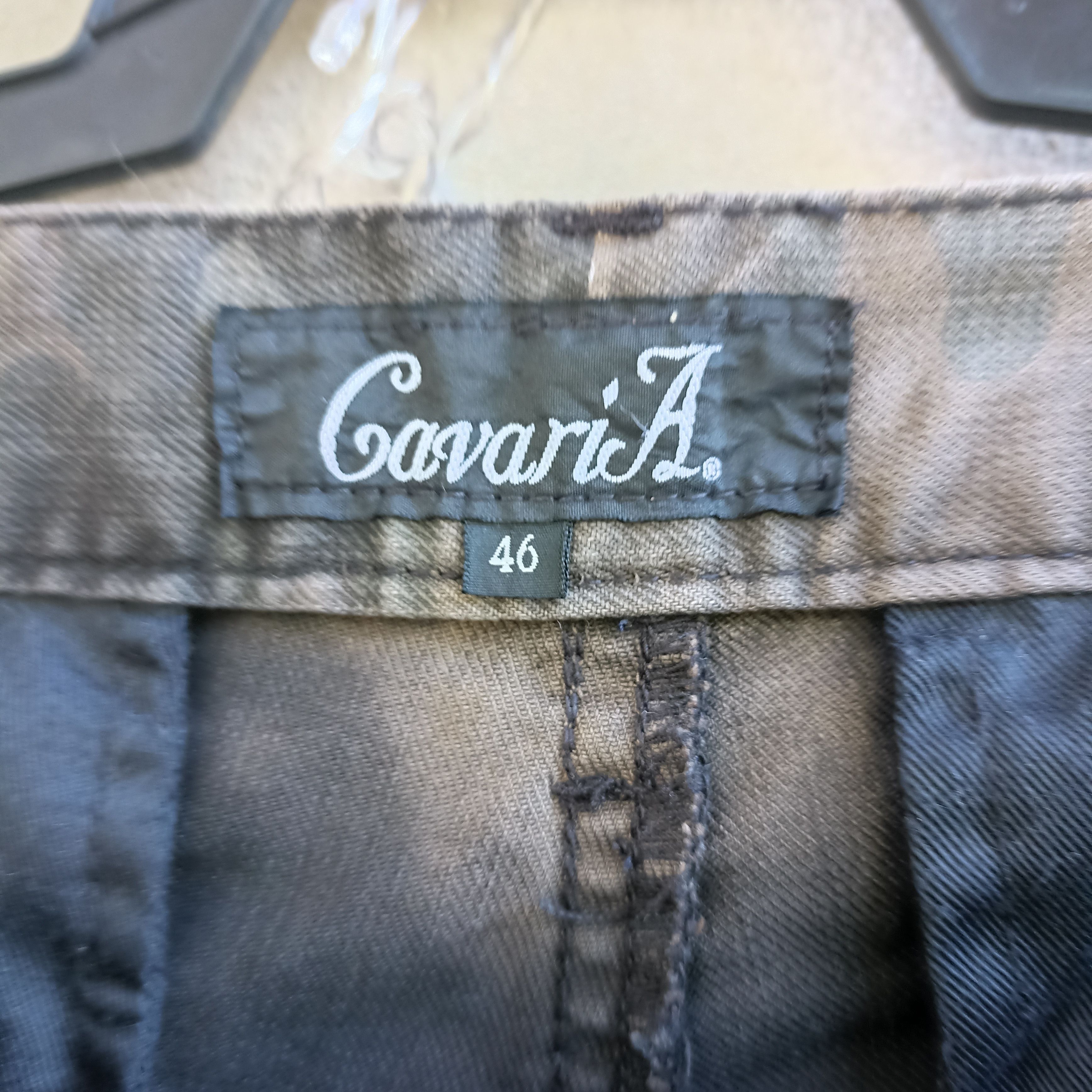 Japanese Brand Faded Camo Cavari A Black Multipocket Cargo Pant Size US 30 / EU 46 - 7 Thumbnail