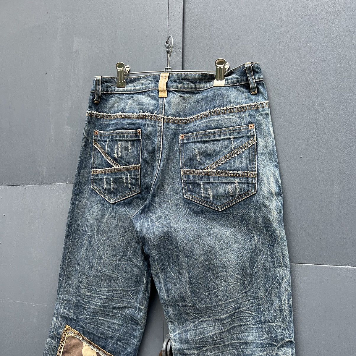 Japanese Brand Vintage Japanese Brand Patchwork Jeans Size US 32 / EU 48 - 11 Thumbnail