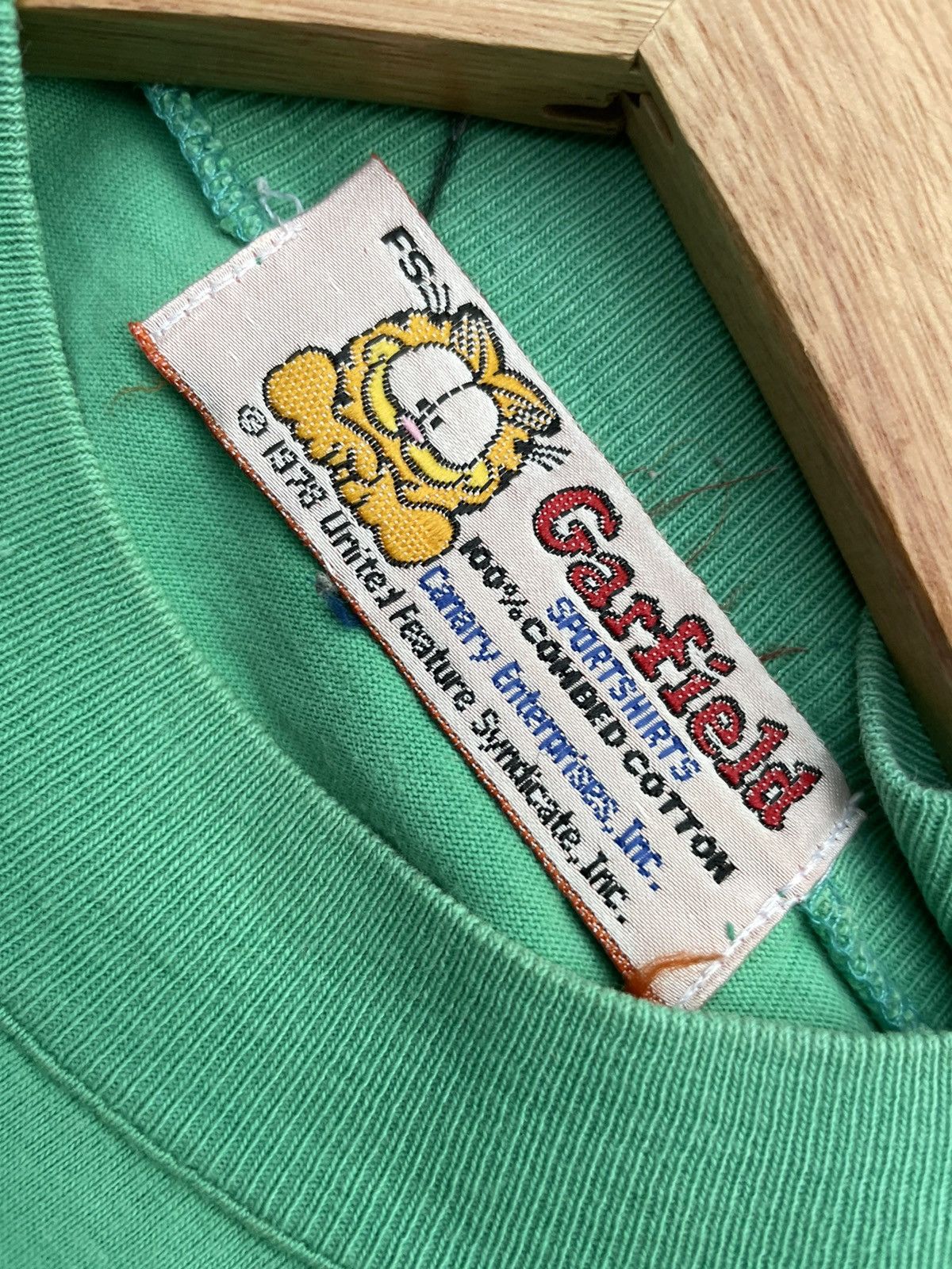 Vintage Vintage Garfield Tshirt Size US L / EU 52-54 / 3 - 10 Thumbnail