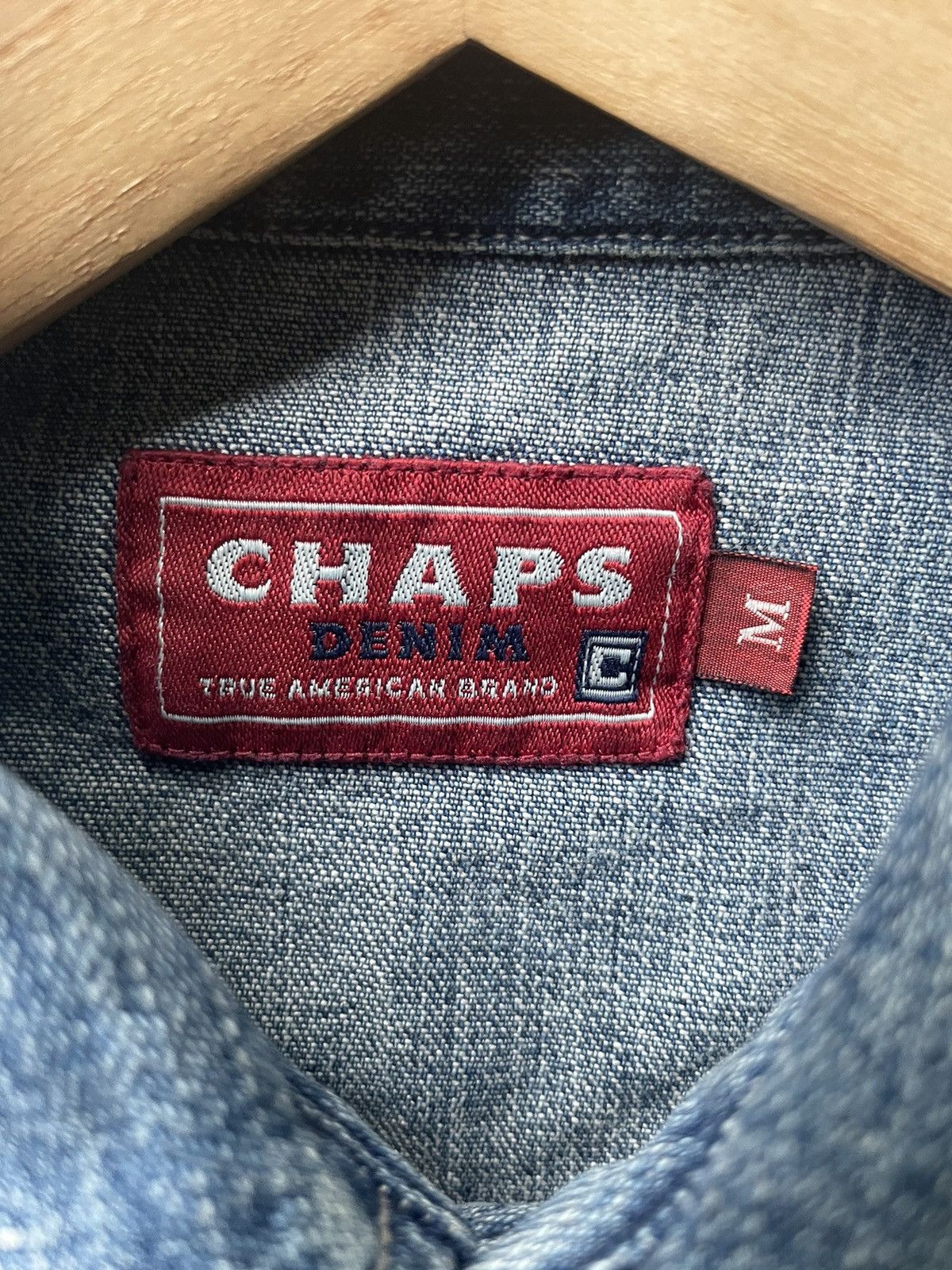 Chaps Vintage Chaps Denim Western Shirt Size US M / EU 48-50 / 2 - 11 Thumbnail