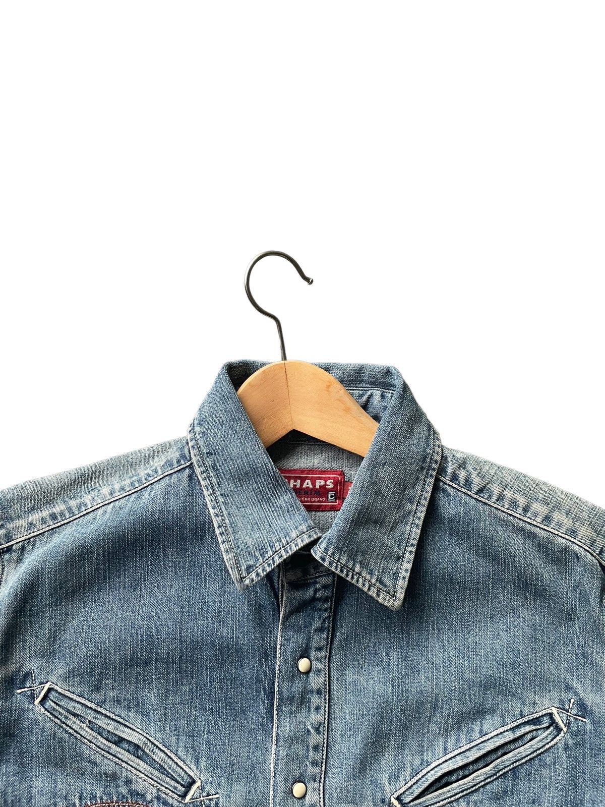 Chaps Vintage Chaps Denim Western Shirt Size US M / EU 48-50 / 2 - 4 Thumbnail