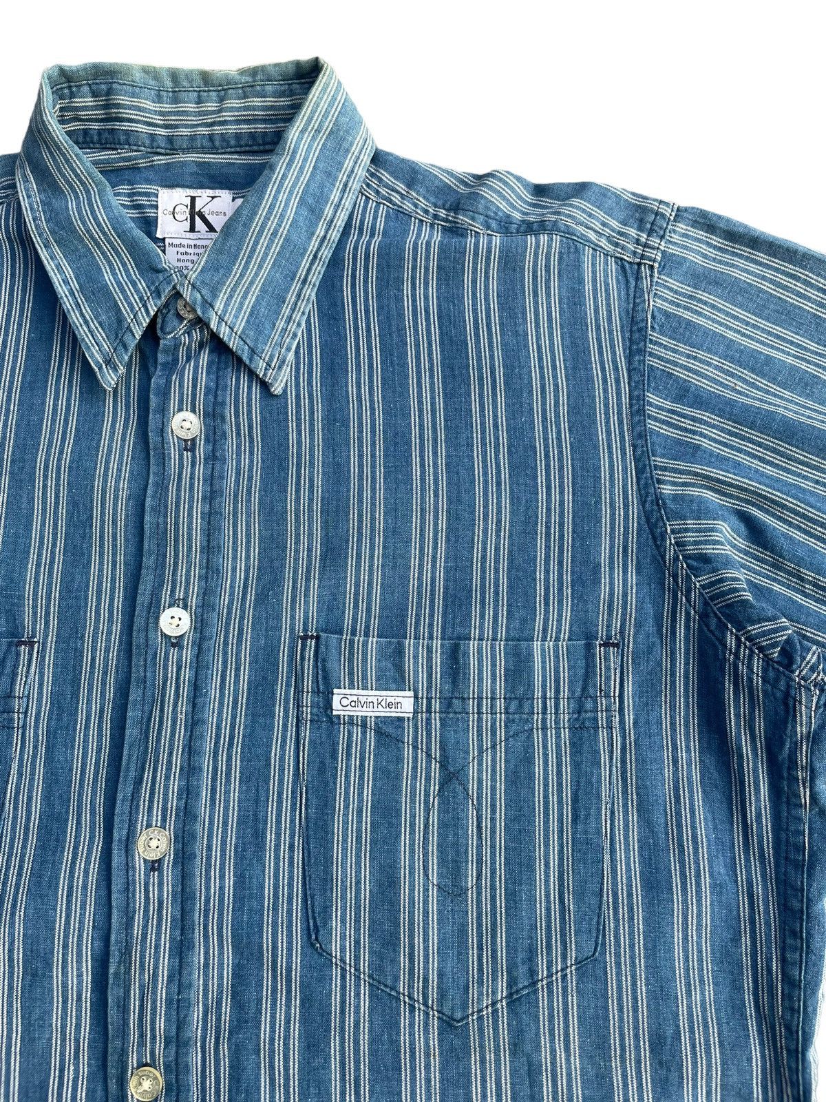 Calvin Klein × Vintage Vintage Calvin Klein Shirt Size US M / EU 48-50 / 2 - 4 Thumbnail