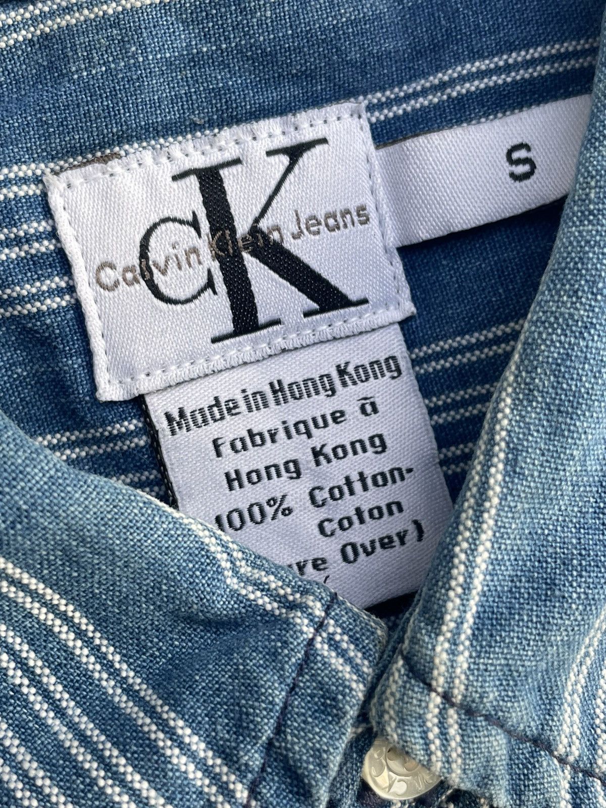 Calvin Klein × Vintage Vintage Calvin Klein Shirt Size US M / EU 48-50 / 2 - 9 Thumbnail