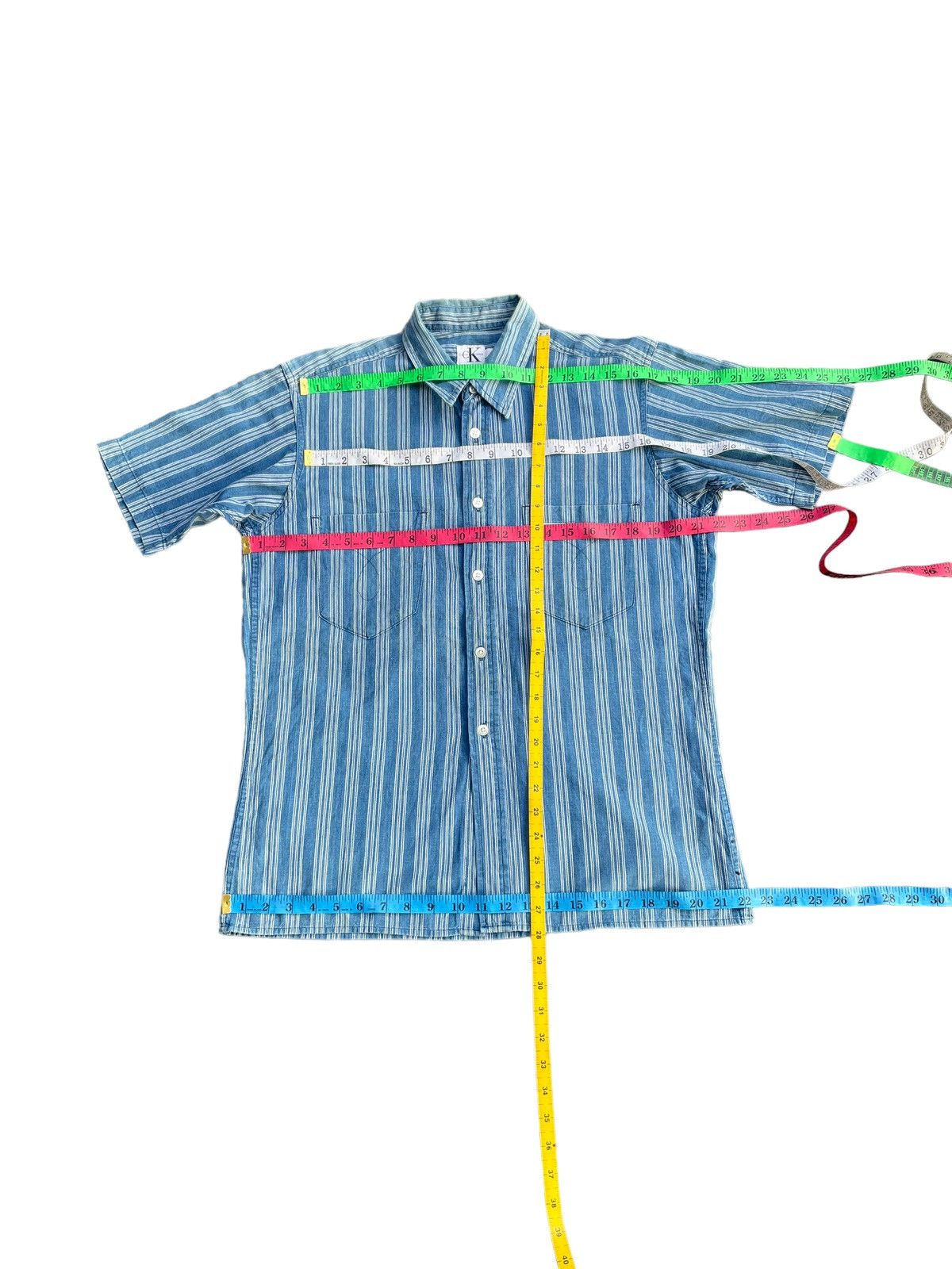 Calvin Klein × Vintage Vintage Calvin Klein Shirt Size US M / EU 48-50 / 2 - 13 Thumbnail