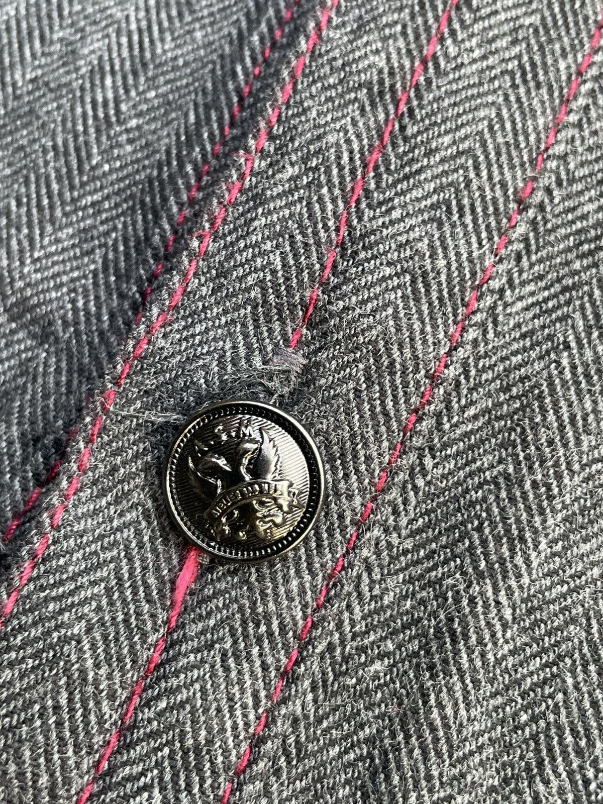 Japanese Brand ASM Herringbone Twill Shirt Size US M / EU 48-50 / 2 - 10 Thumbnail