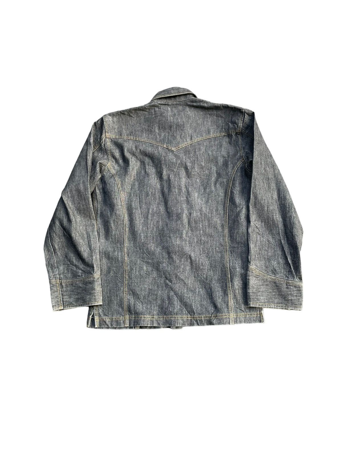 Japanese Brand ASM Denim Shirt Size US M / EU 48-50 / 2 - 5 Thumbnail