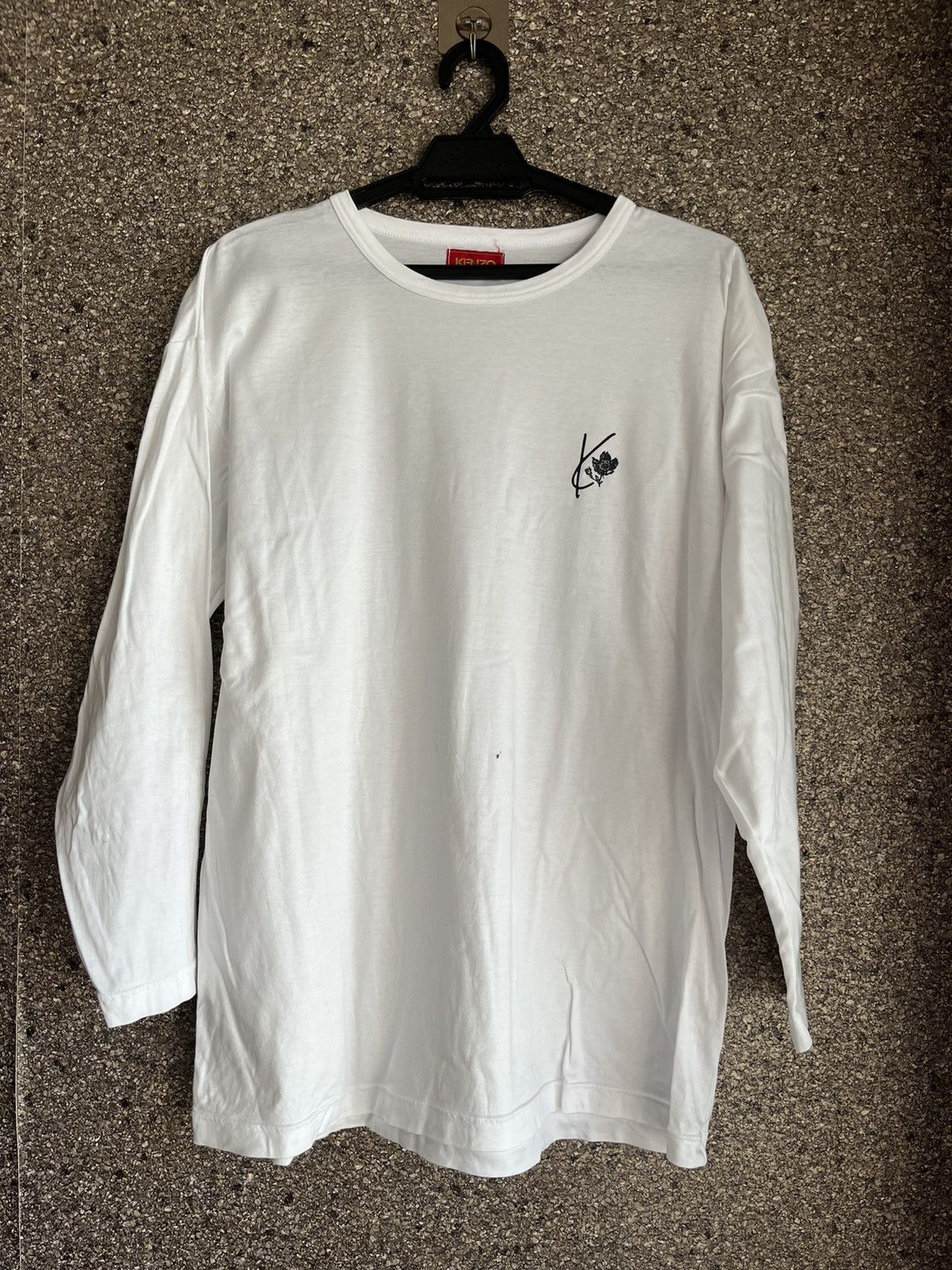 image of Vintage Kenzo Ft21 in White, Men's (Size XL)