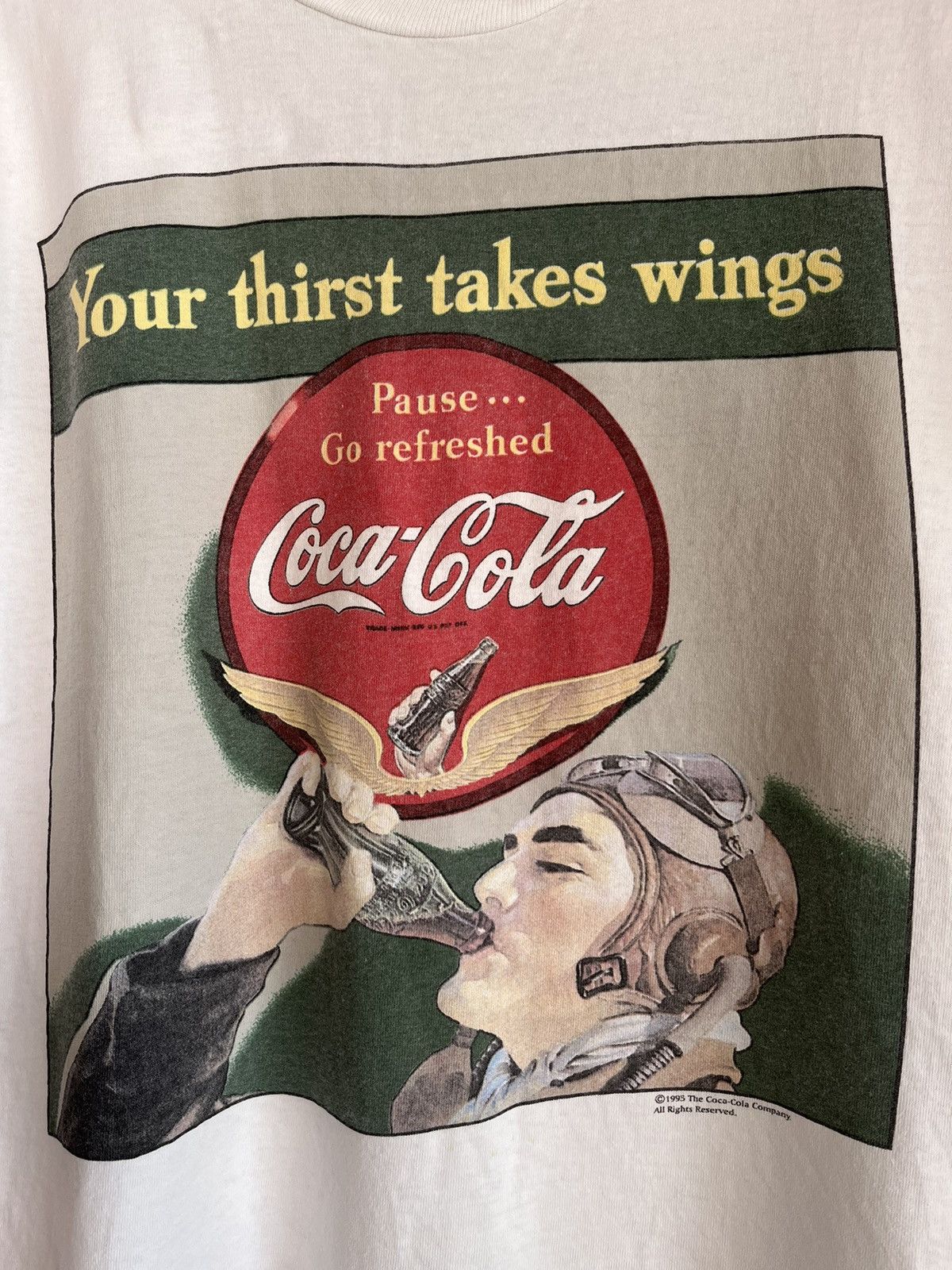 Vintage Cocacola ft21 Size US M / EU 48-50 / 2 - 2 Thumbnail