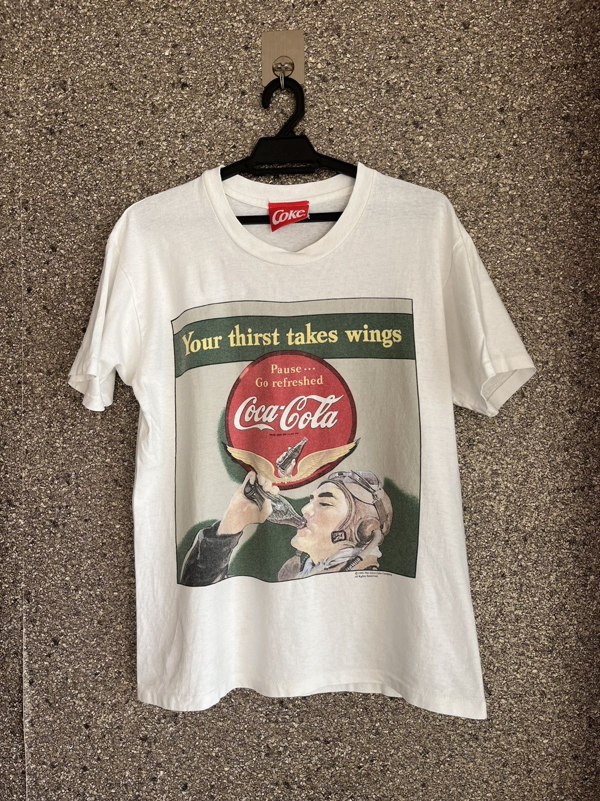 Vintage Cocacola ft21 Size US M / EU 48-50 / 2 - 1 Thumbnail