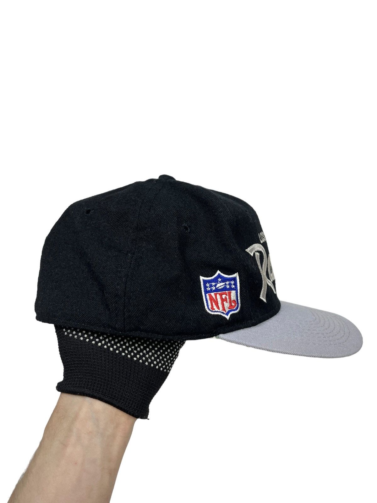 NFL × Vintage RARE Eazy E Los Angeles Raiders NFL Snapback Made in USA Cap Size ONE SIZE - 10 Thumbnail