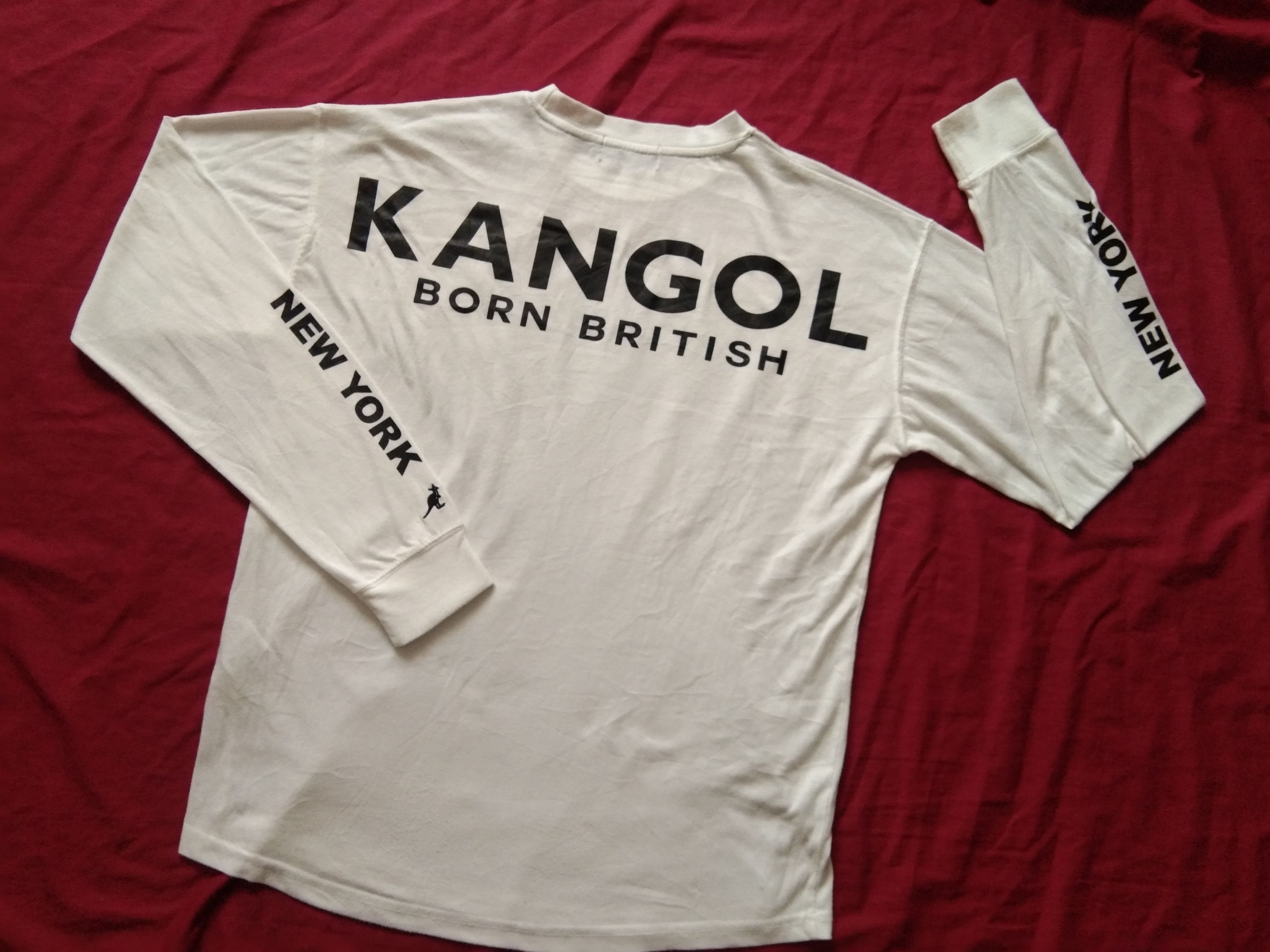 Kangol Kangol tshirt long sleeve Size US M / EU 48-50 / 2 - 3 Thumbnail