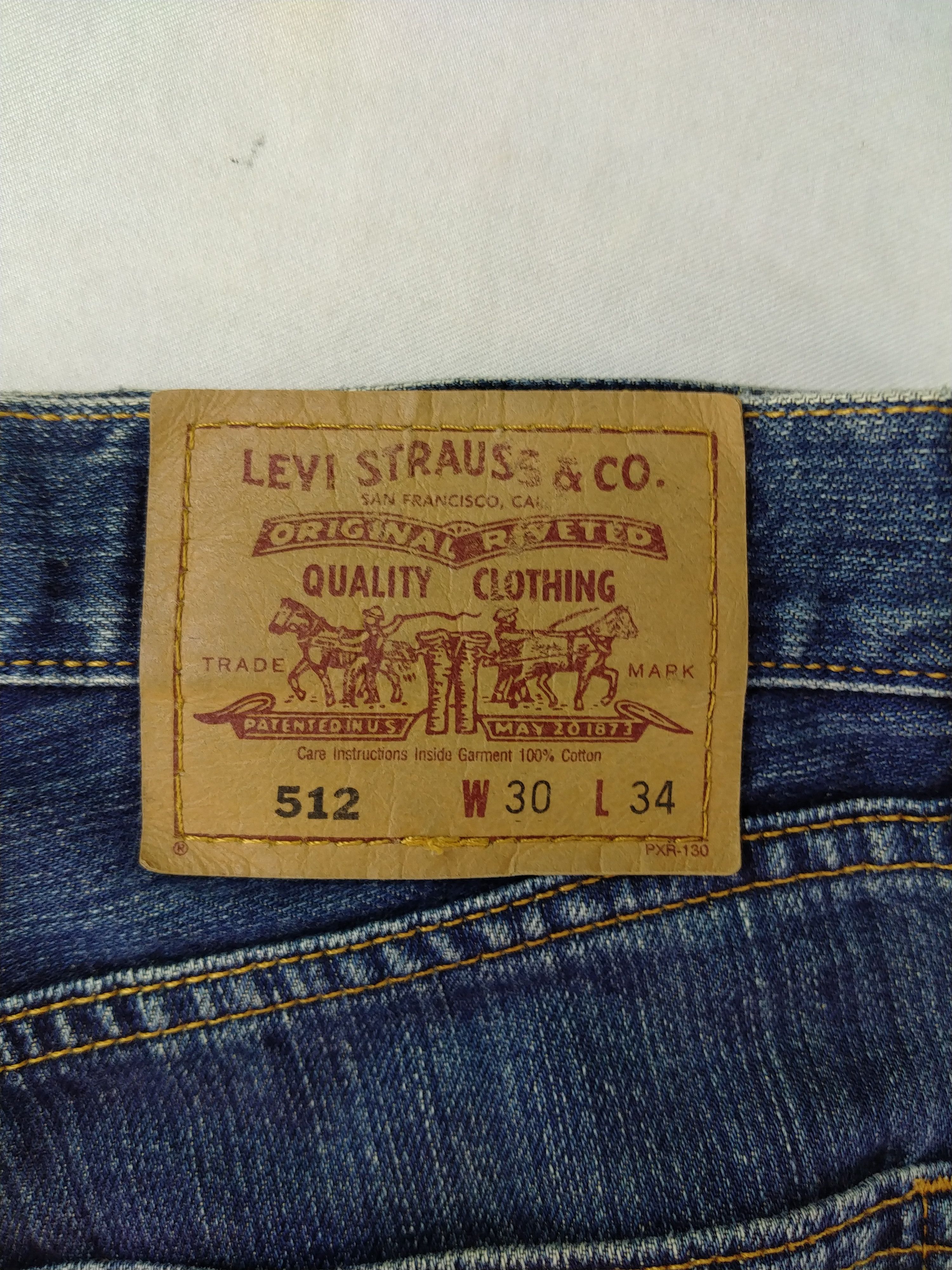 Levi's Vintage Clothing Vintage Levi's 512 Distressed Denim 31x30 -JN144 Size US 31 - 13 Thumbnail