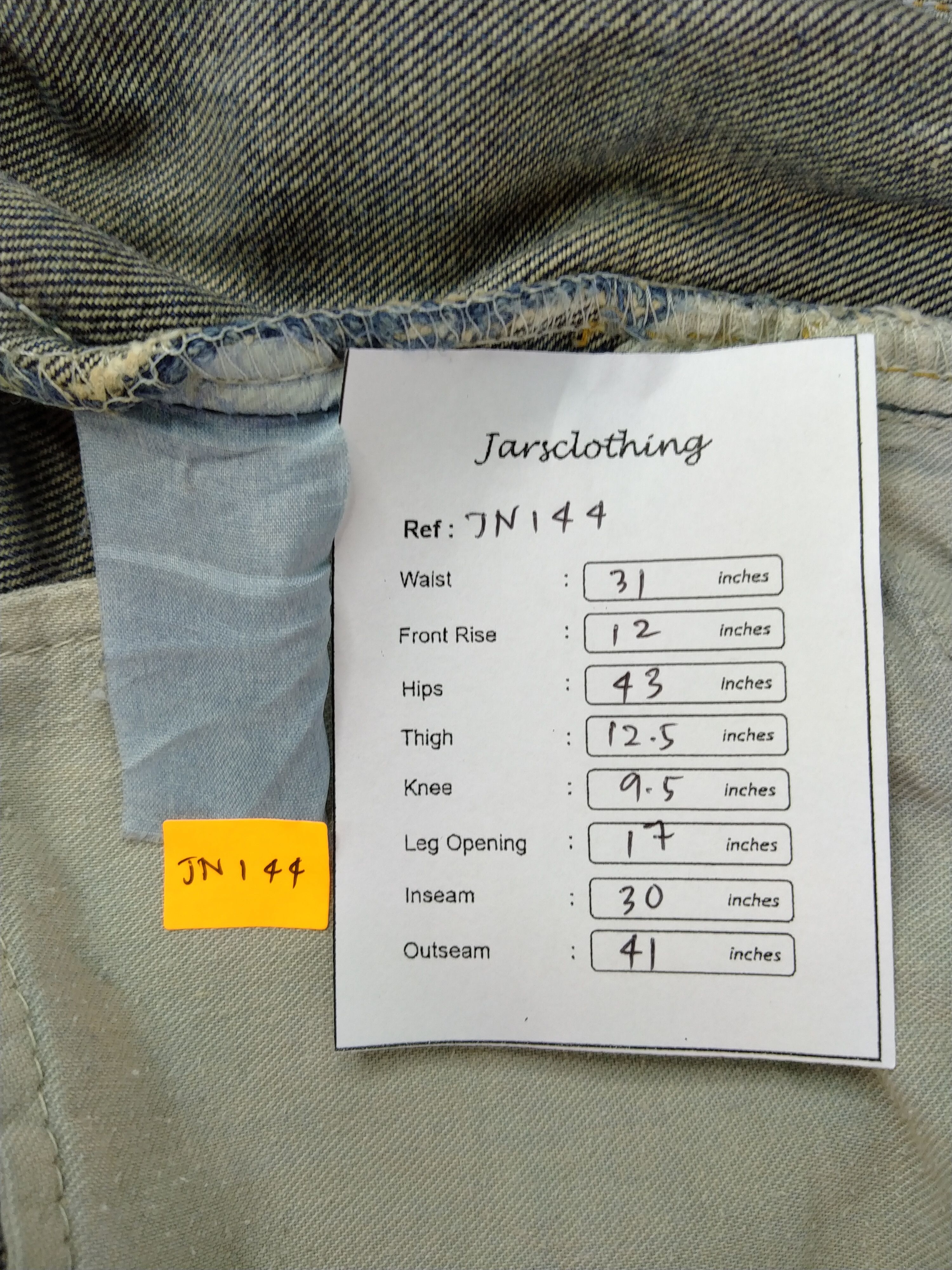 Levi's Vintage Clothing Vintage Levi's 512 Distressed Denim 31x30 -JN144 Size US 31 - 12 Thumbnail