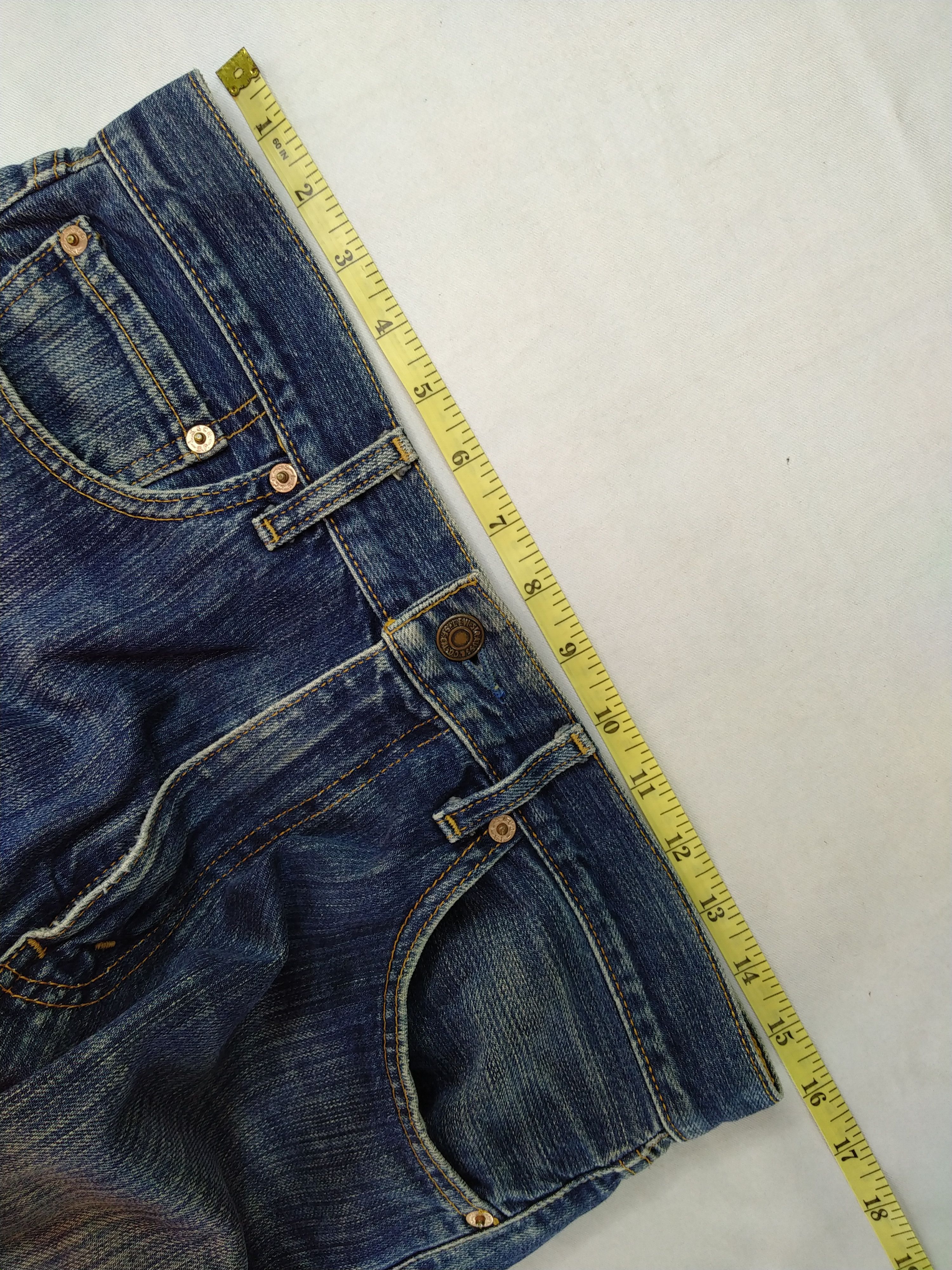 Levi's Vintage Clothing Vintage Levi's 512 Distressed Denim 31x30 -JN144 Size US 31 - 5 Thumbnail