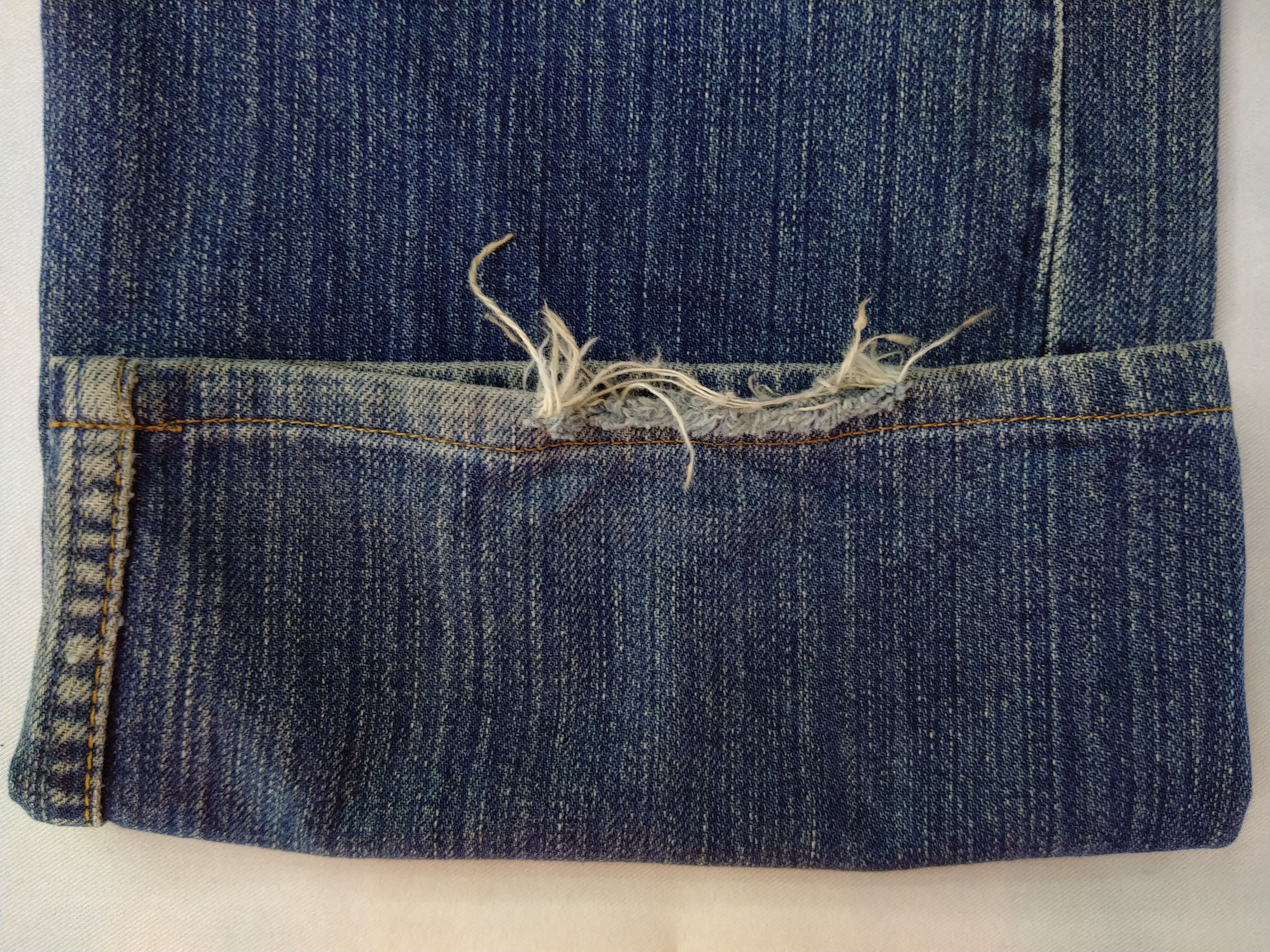 Levi's Vintage Clothing Vintage Levi's 512 Distressed Denim 31x30 -JN144 Size US 31 - 17 Thumbnail