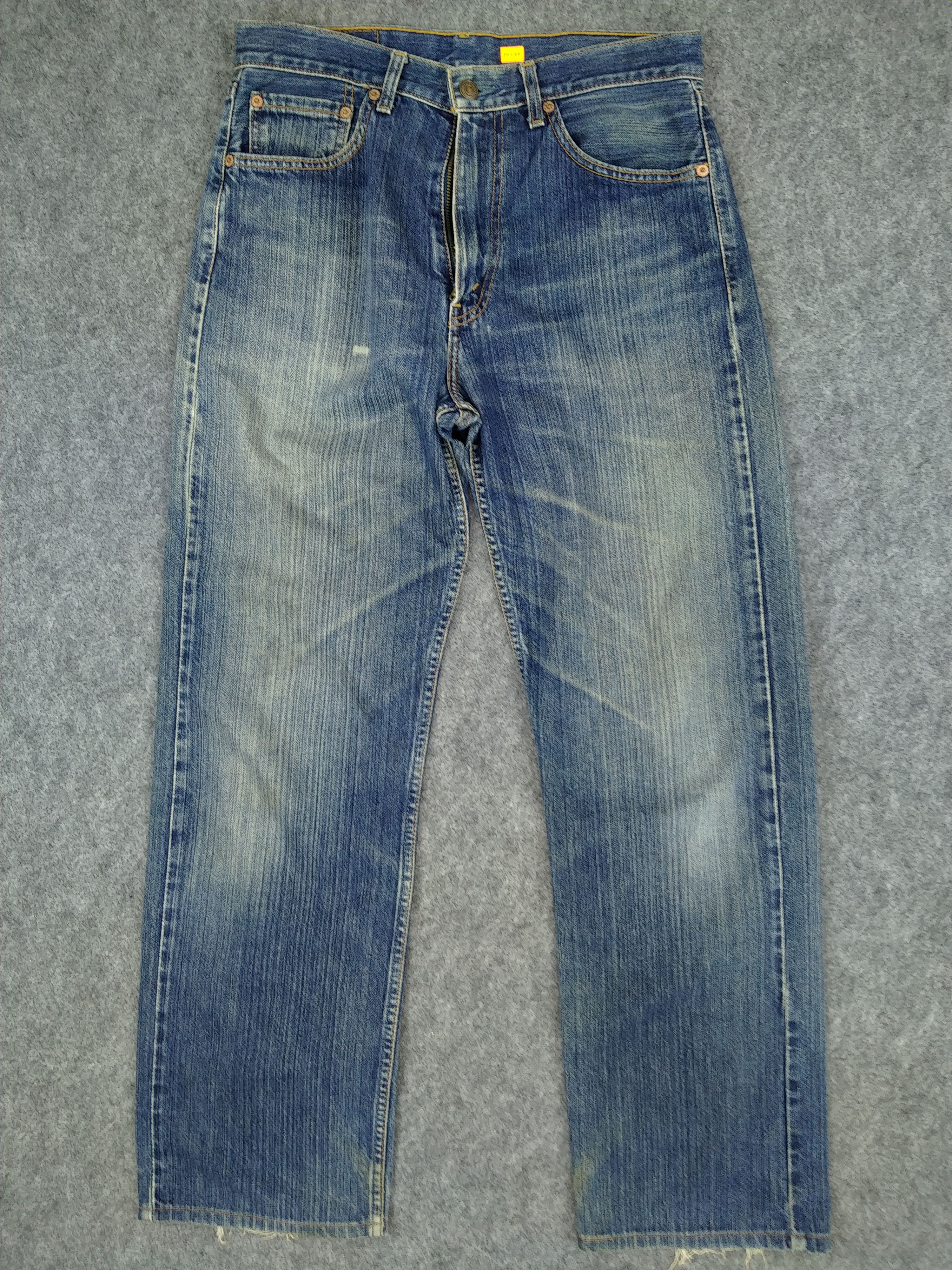 Levi's Vintage Clothing Vintage Levi's 512 Distressed Denim 31x30 -JN144 Size US 31 - 1 Thumbnail