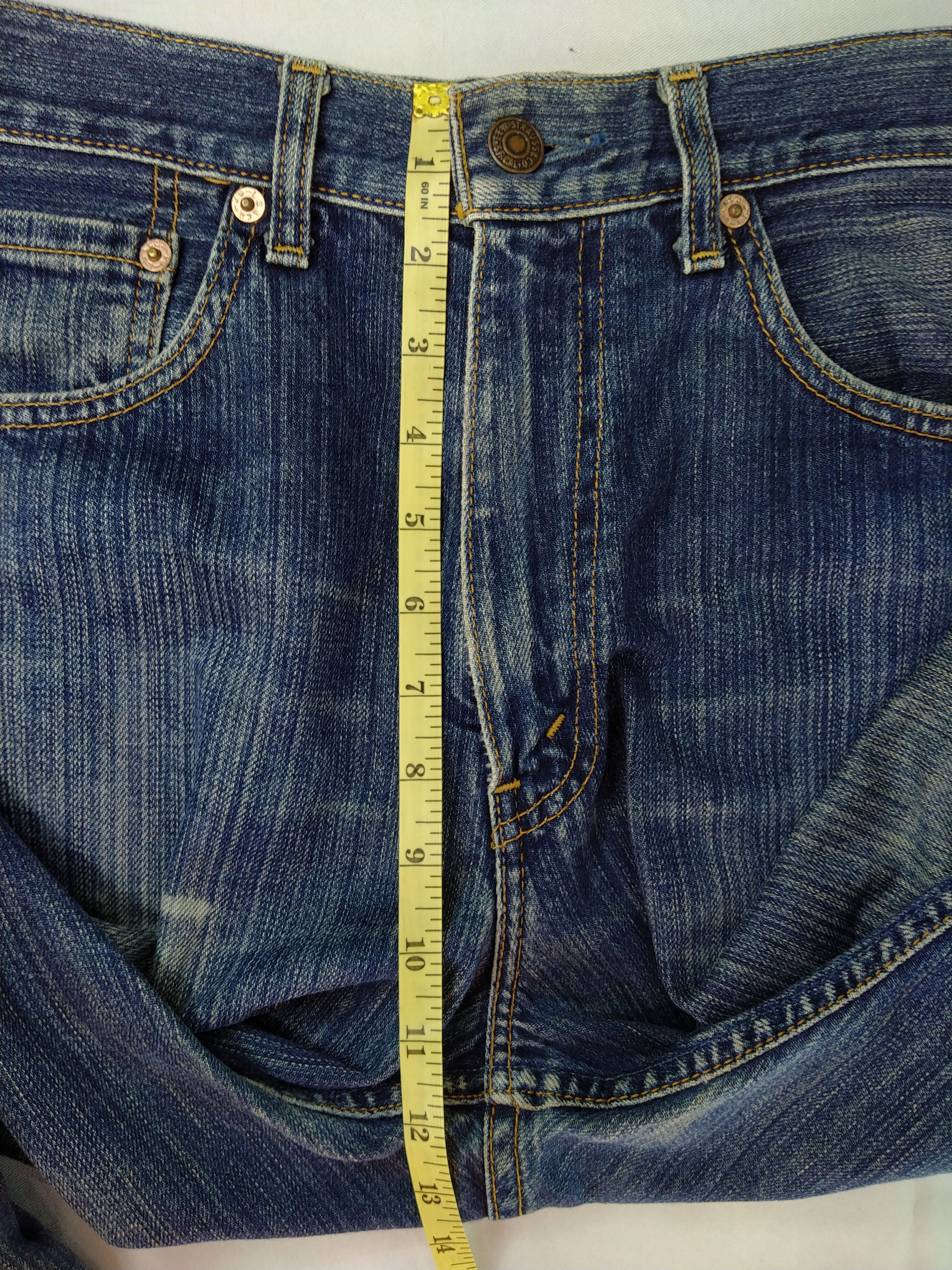 Levi's Vintage Clothing Vintage Levi's 512 Distressed Denim 31x30 -JN144 Size US 31 - 6 Thumbnail