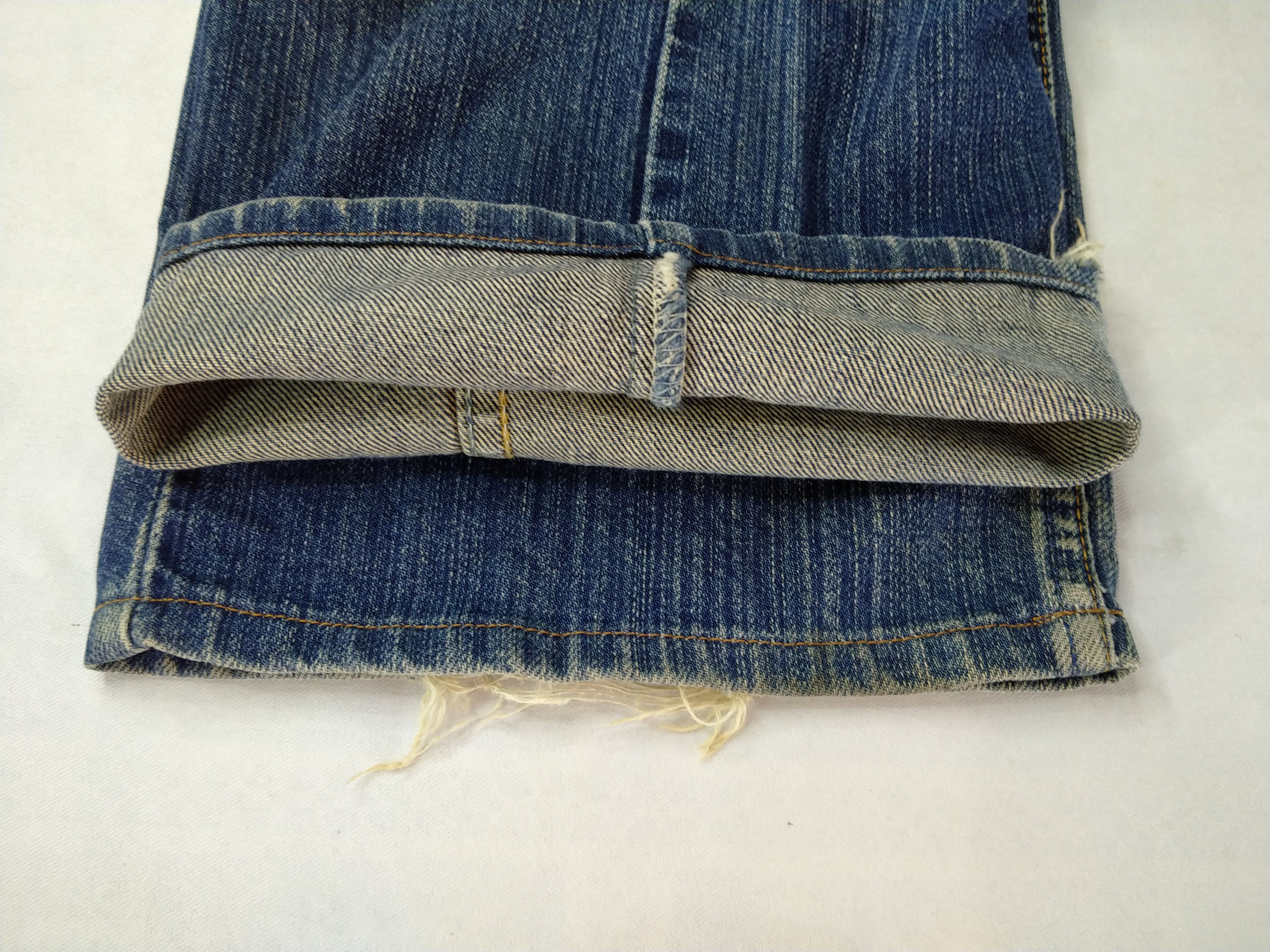 Levi's Vintage Clothing Vintage Levi's 512 Distressed Denim 31x30 -JN144 Size US 31 - 18 Thumbnail
