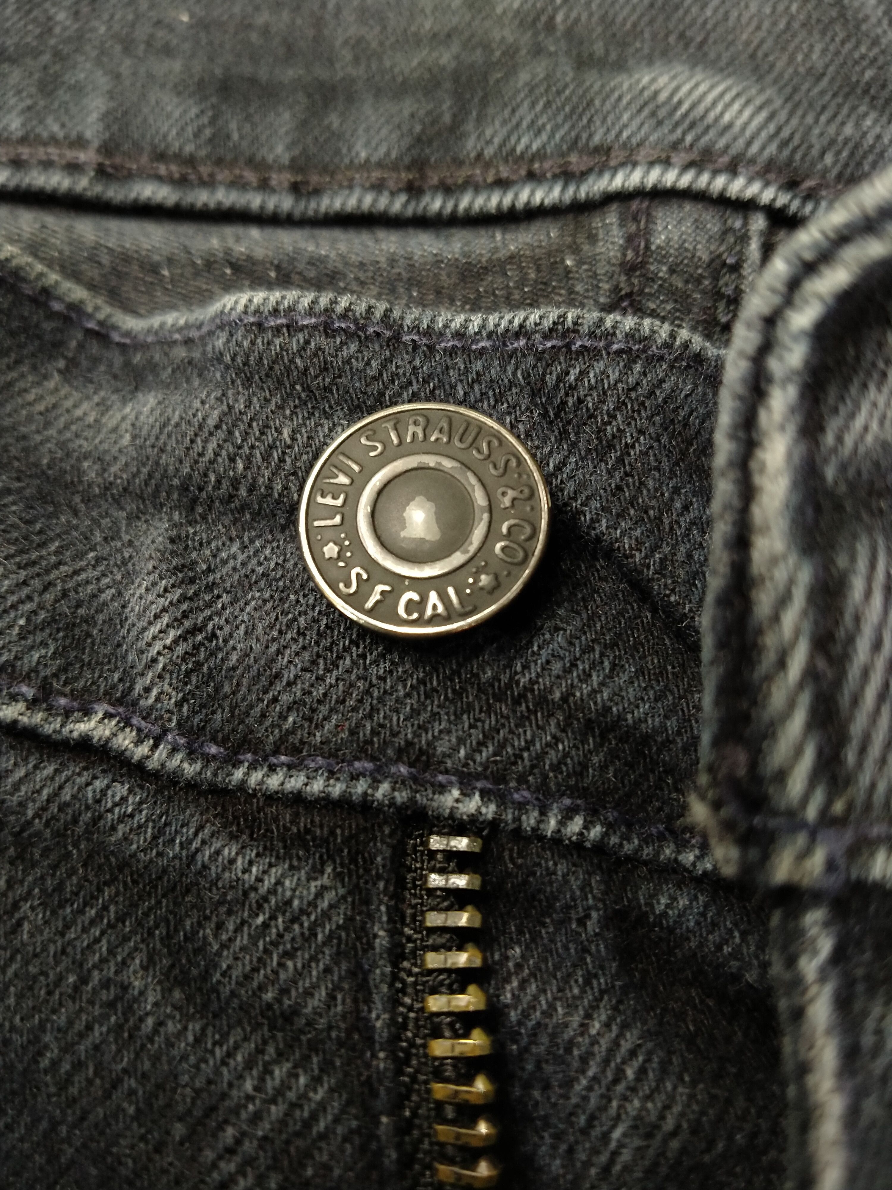 Levi's Black Levi's Jeans 35x30.5 Denim -JN360 Size US 35 - 8 Thumbnail