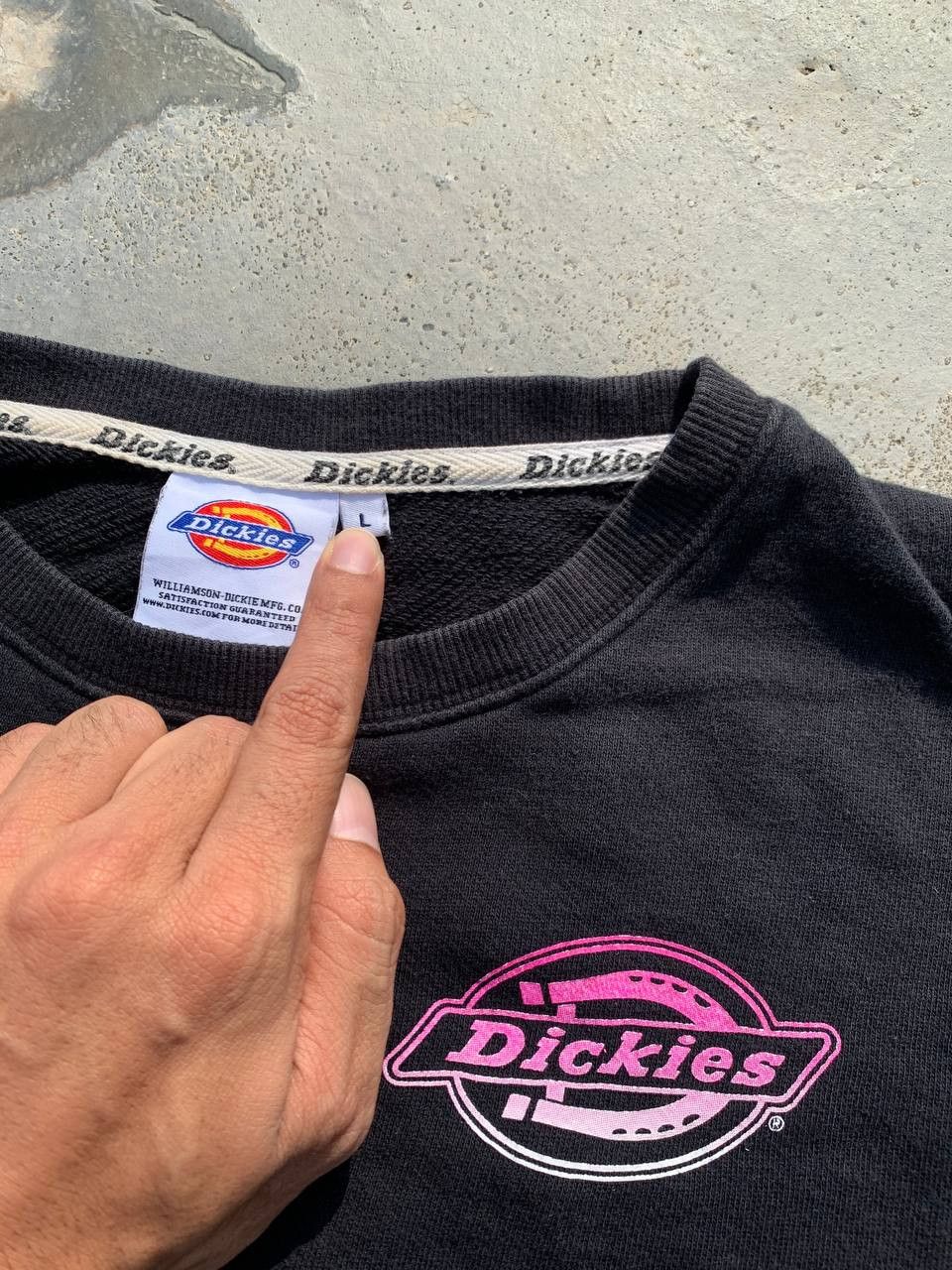 Dickies Vintage Baggy Wide Dickies Logo Sweatshirt Size US M / EU 48-50 / 2 - 2 Thumbnail